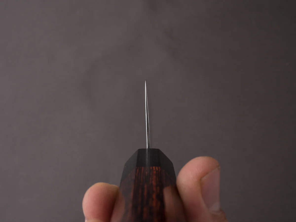 Hitohira - Imojiya TH - VG10 - Damascus - Santoku - 180mm - Wa Handle - Image 10