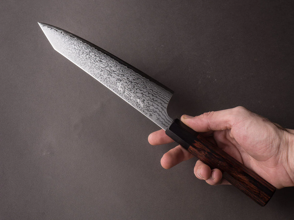 Hitohira - Imojiya TH - VG10 - Damascus - Kiritsuke Gyuto - 210mm - Wa Handle - Image 9