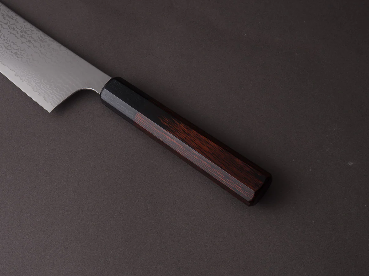 Hitohira - Imojiya TH - VG10 - Damascus - Gyuto - 240mm - Wa Handle - Image 5