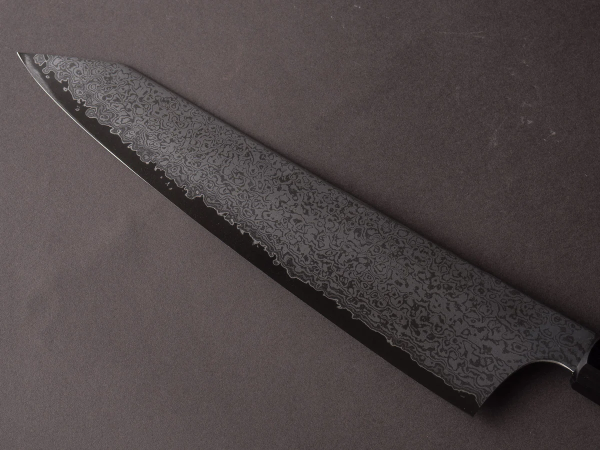 Hitohira - Imojiya TH - VG10 - Damascus - Kiritsuke Gyuto - 240mm - Wa Handle - Image 8
