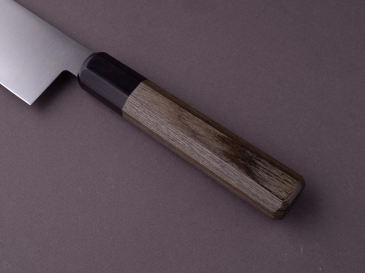 Hitohira - Imojiya TH - Stainless - 175mm Nakiri - Grey Handle - Image 6