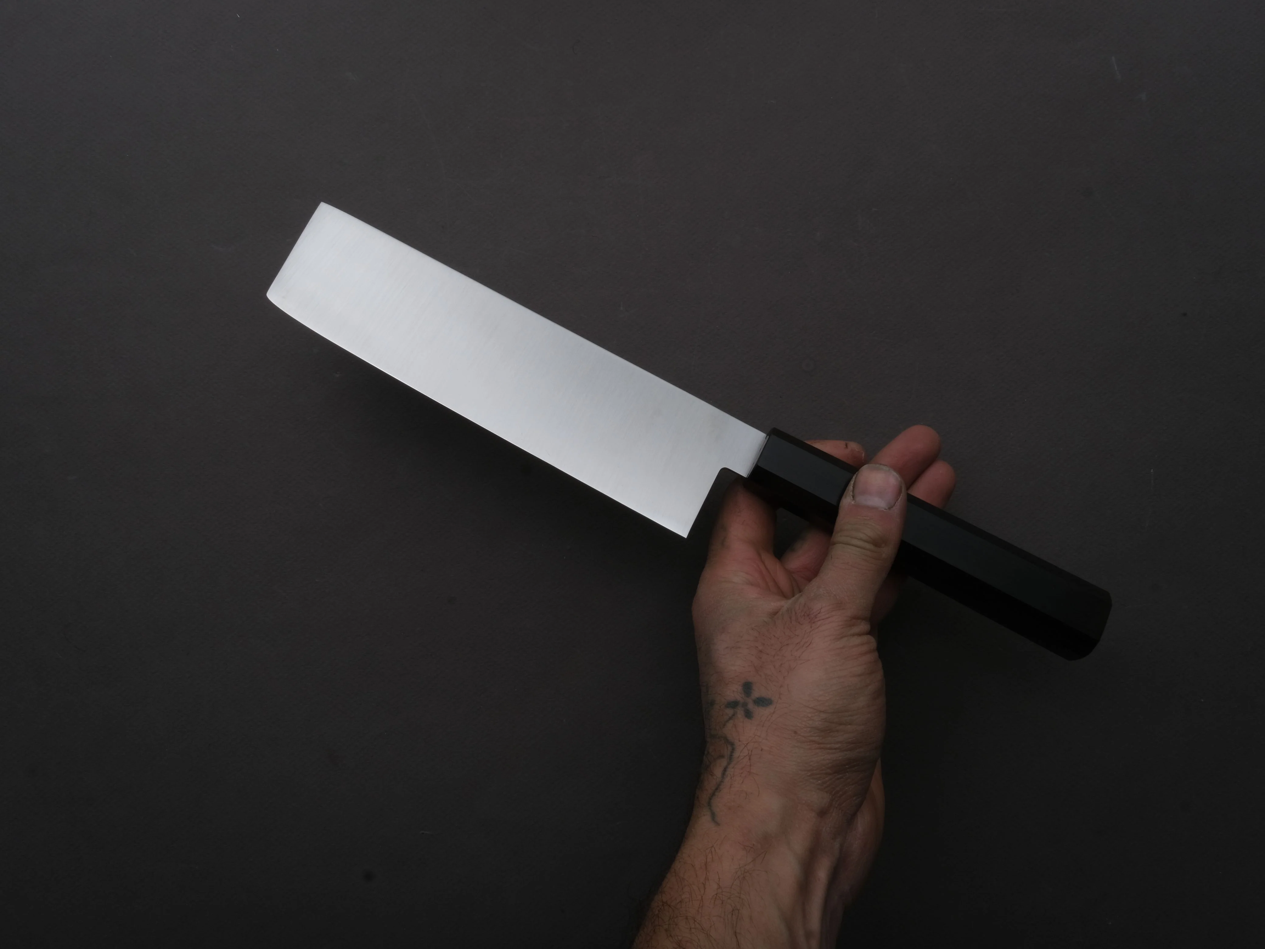 Hitohira - Imojiya TH - Stainless - 175mm Nakiri - Pakka Handle - Image 4