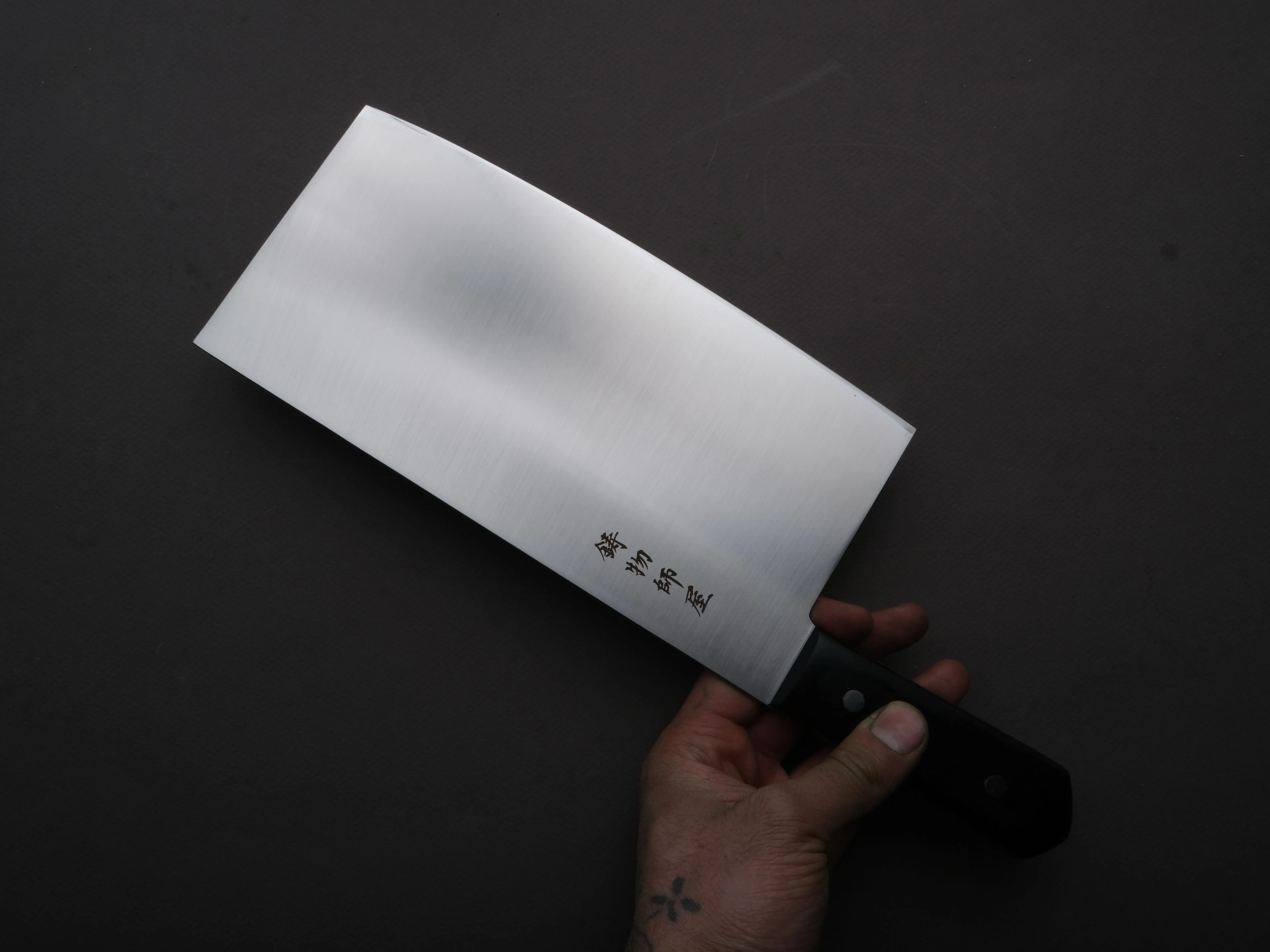 Hitohira - Imojiya TH - Stainless - 220mm - Chinese Cleaver - Pakka Handle - Image 3