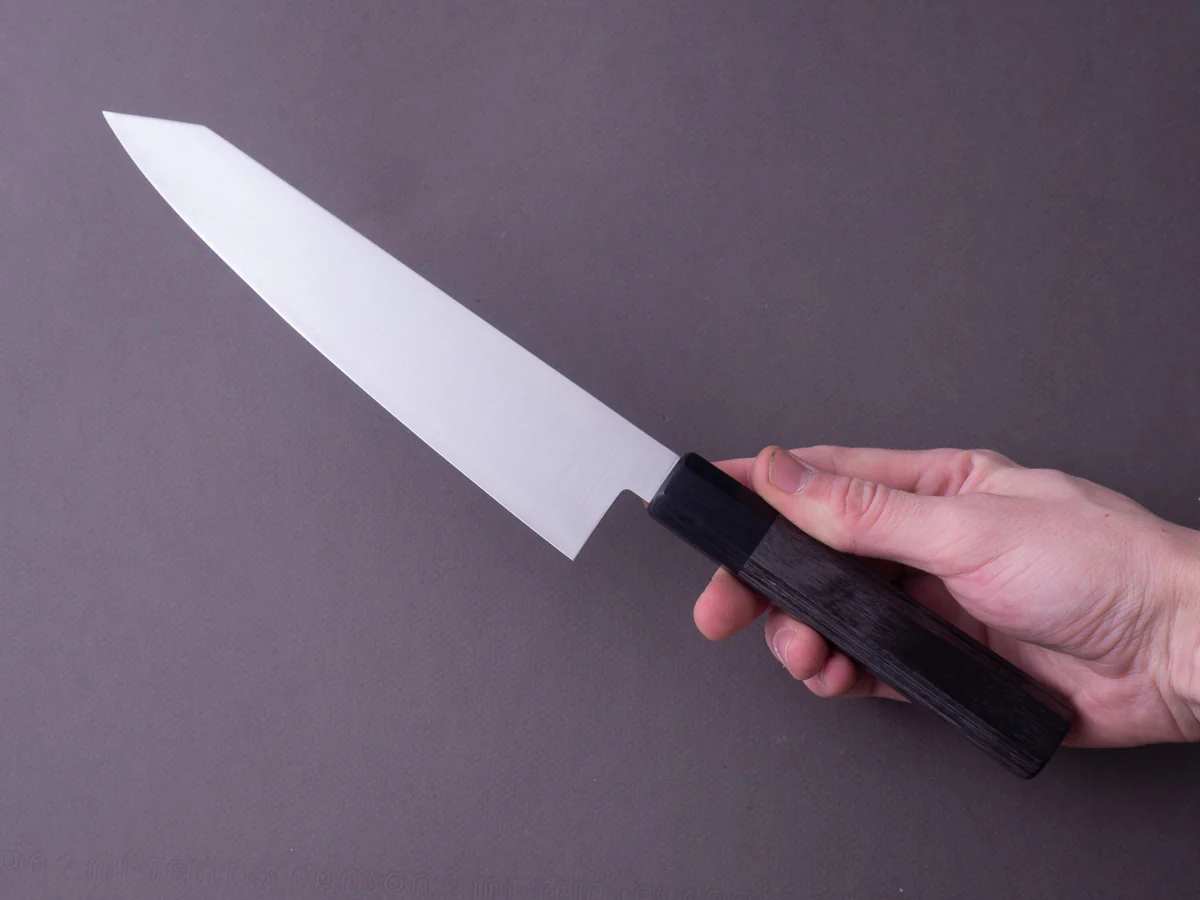 Hitohira - Imojiya - TH - 210mm Kiritsuke Gyuto - Pakka Handle - Image 10