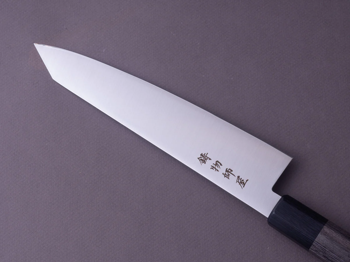 Hitohira - Imojiya - TH - 210mm Kiritsuke Gyuto - Pakka Handle - Image 7