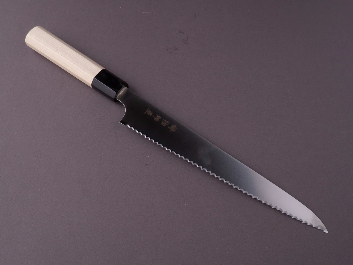 Hitohira - Imojiya TH - Stainless - 240mm - Bread Knife - Magnolia Handle