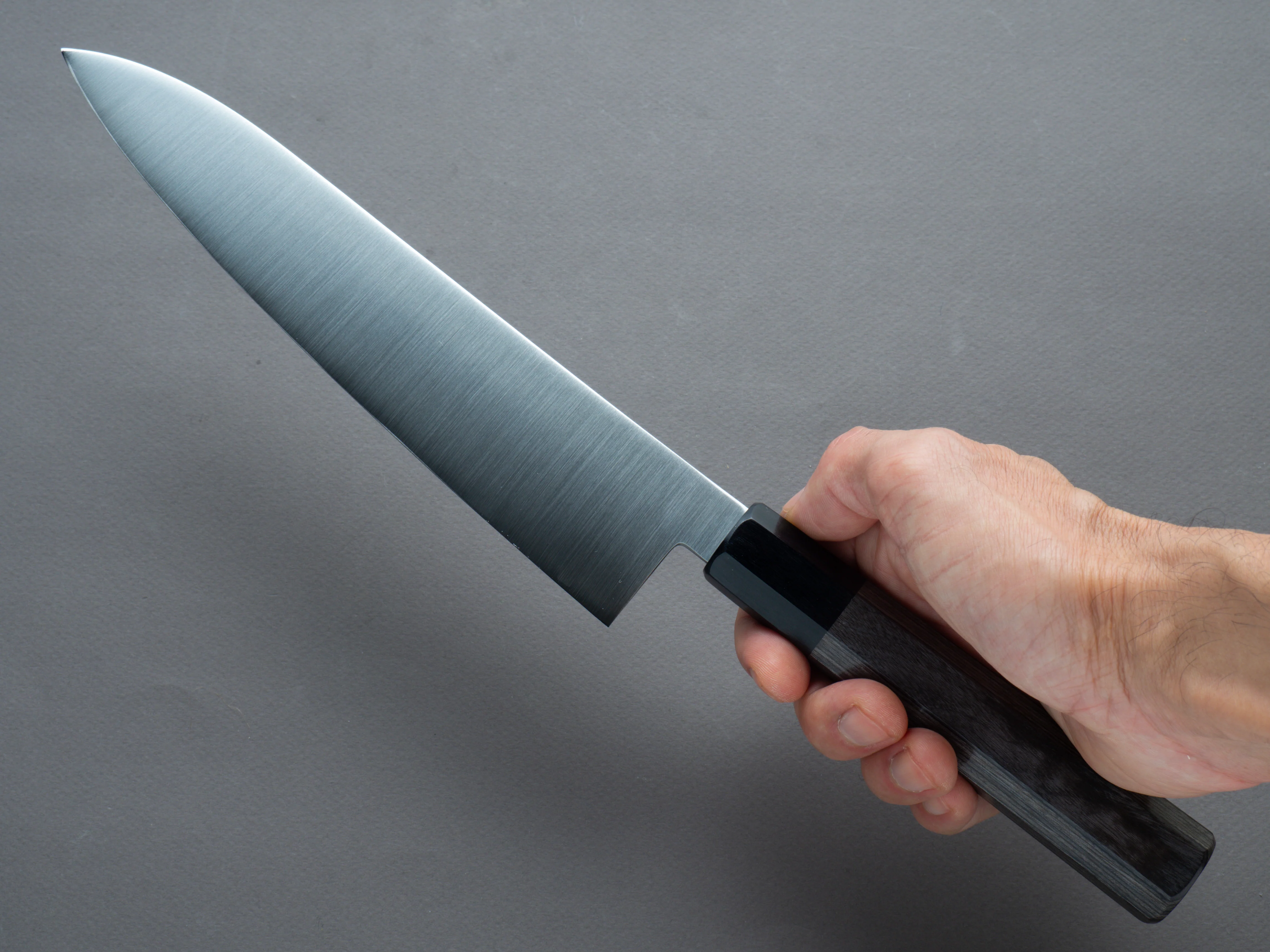 Hitohira - Imojiya - TH Stainless - Gyuto - 210mm - Pakka Handle (Wa) - Image 6