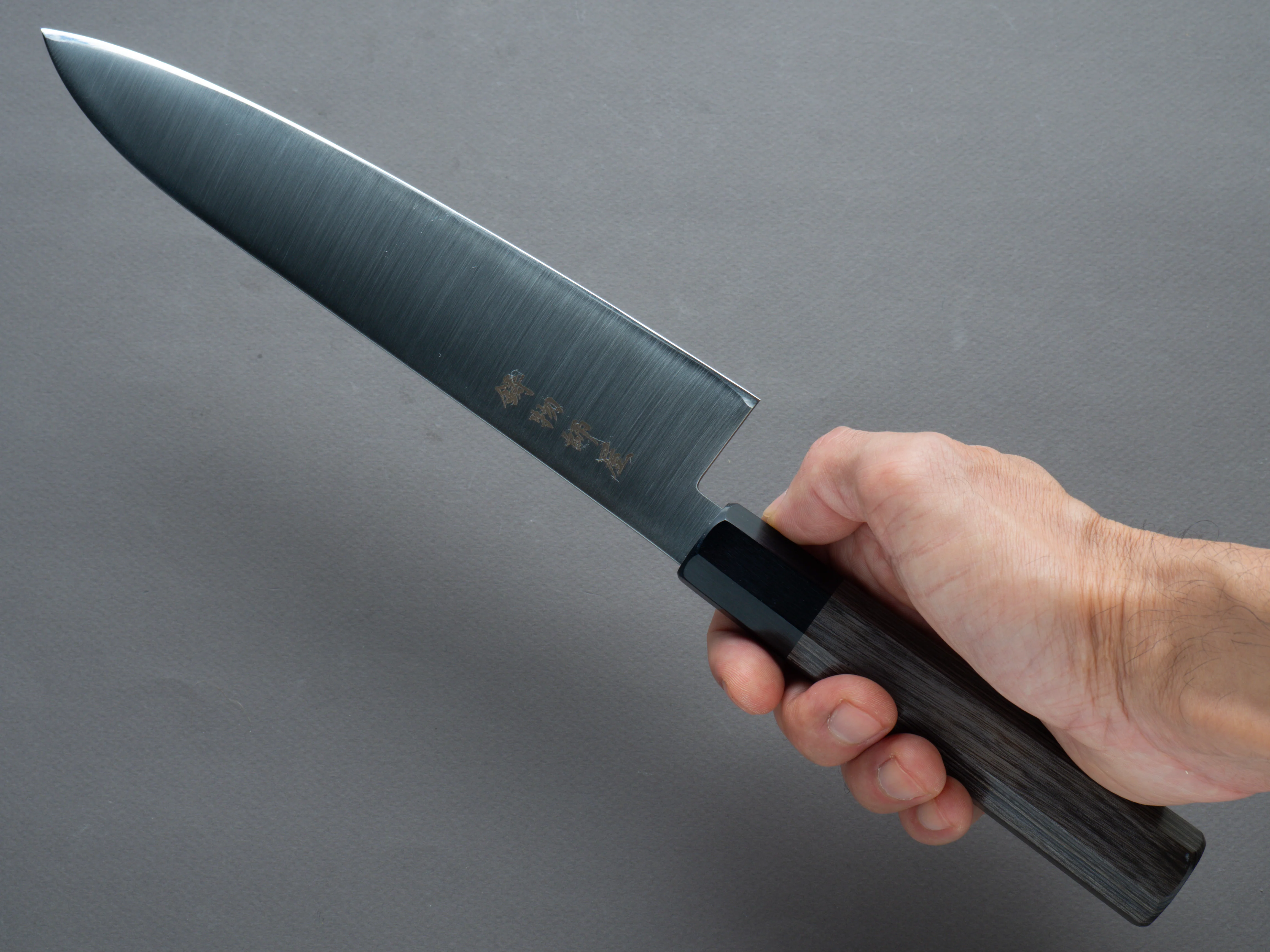 Hitohira - Imojiya - TH Stainless - Gyuto - 210mm - Pakka Handle (Wa) - Image 7