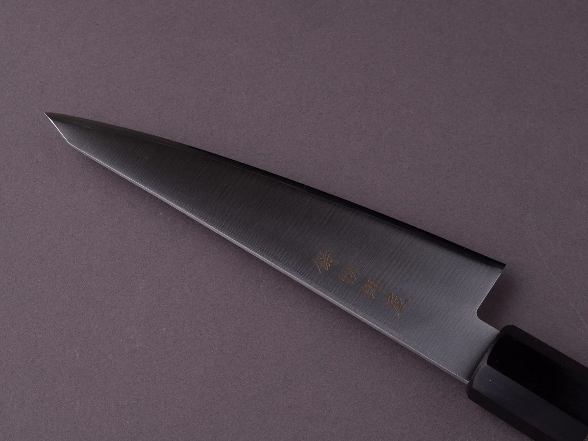 Hitohira - Imojiya TH - Stainless - Honesuki Kaku - Grey Pakka Handle - Image 4