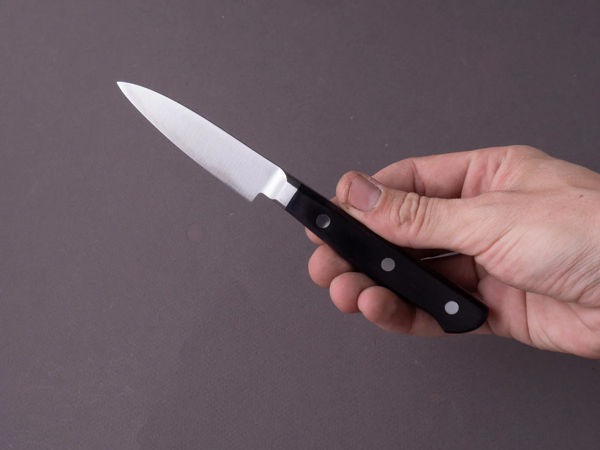 Hitohira - Imojiya TH - Stainless - Paring Knife - Western Pakka Handle - Image 7