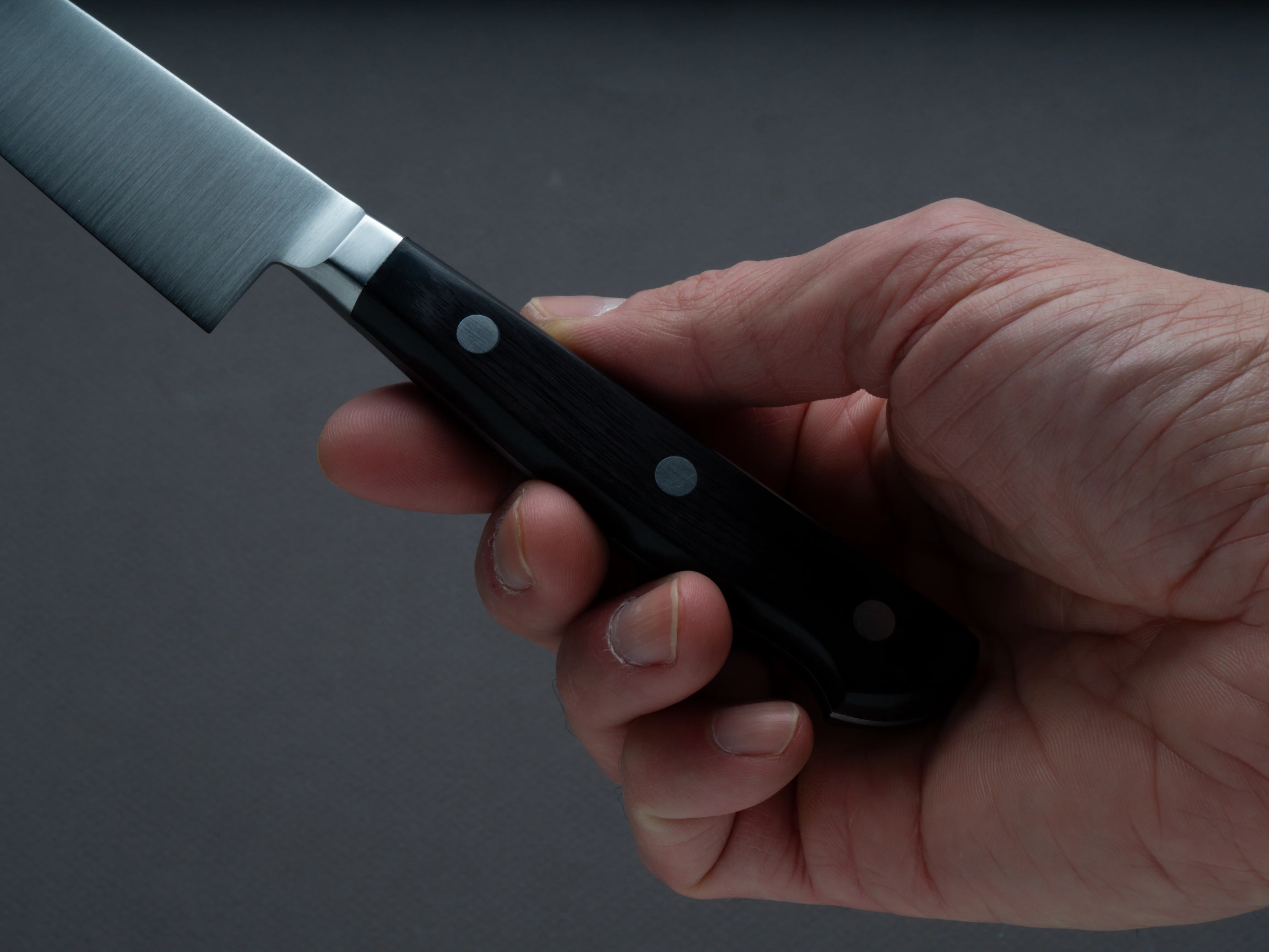 Hitohira - Imojiya TH - Stainless - Migaki - Petty - 120mm - Western Handle - Image 5