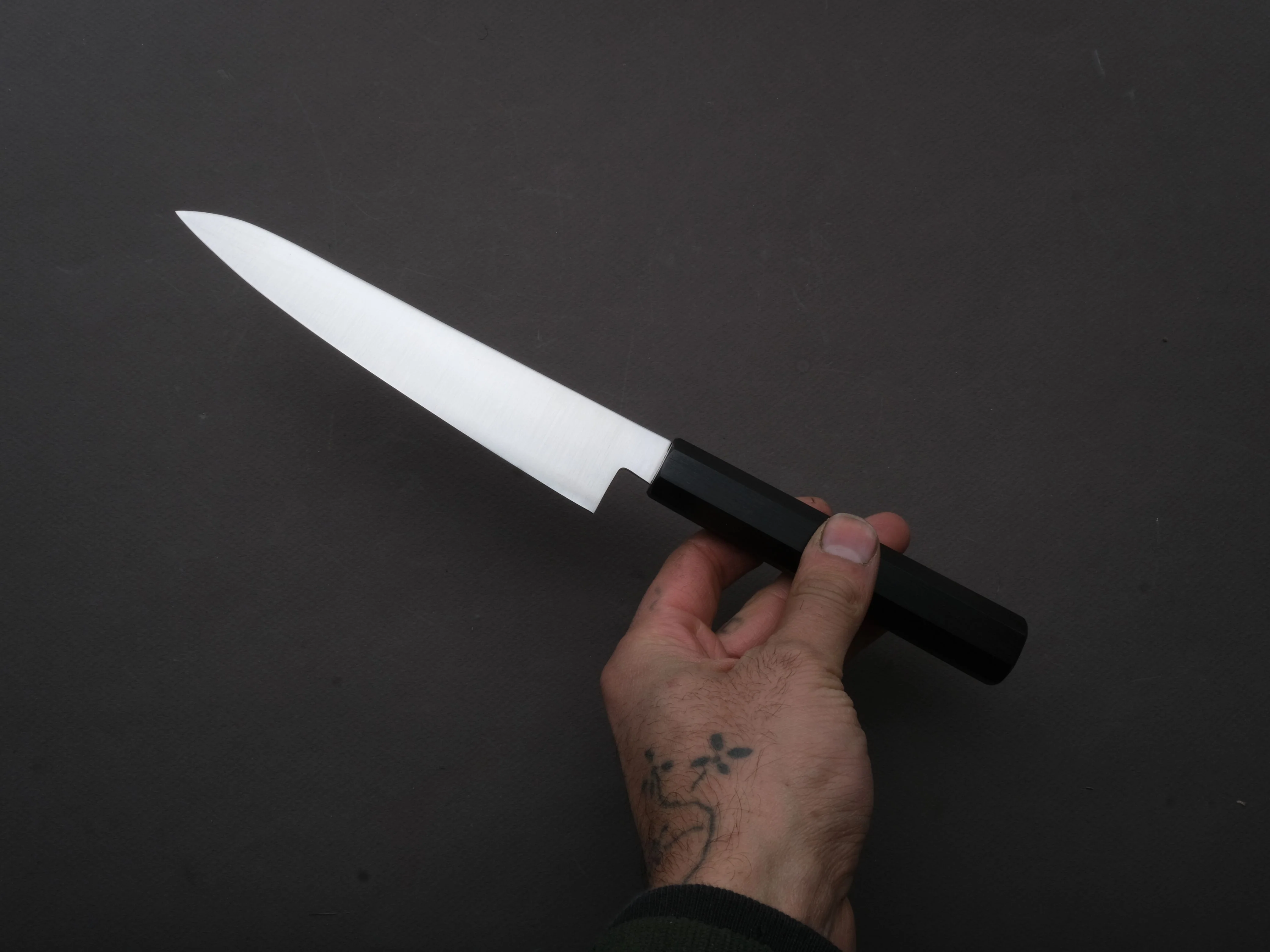 Hitohira - Imojiya TH - Stainless - Petty - 150mm - Ebony Handle - Image 4