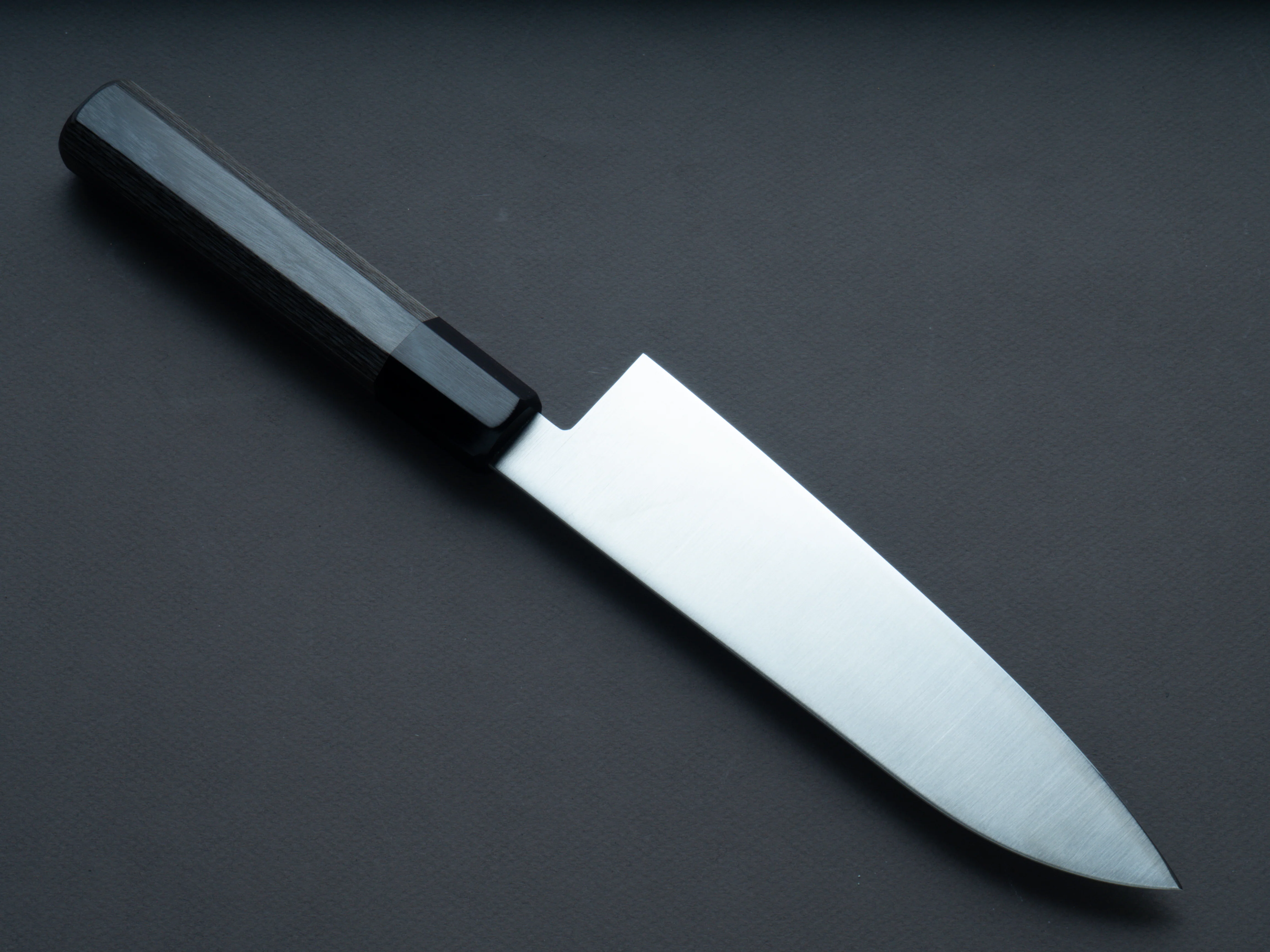 Hitohira - Imojiya TH - Stainless - Santoku - 180mm - Pakka Handle - Image 2