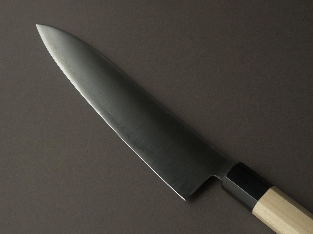 Hitohira - Imojiya TH - Super Blue Stainless Clad - 240mm Gyuto - Ho Wood Handle - Image 3