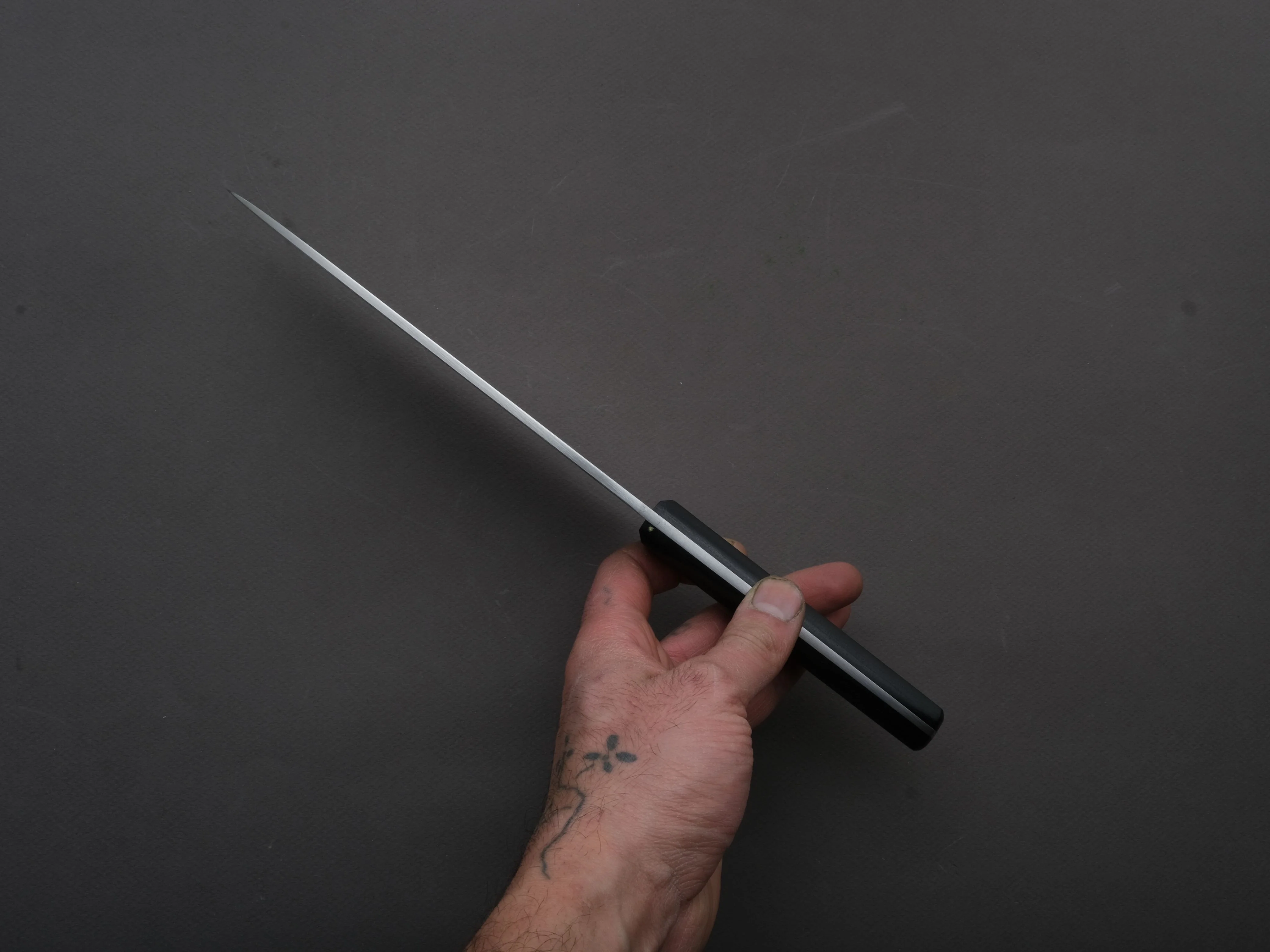 Hitohira - KH - MV - Stainless - Deba - 180mm - Western Handle (No Bolster) - Image 5
