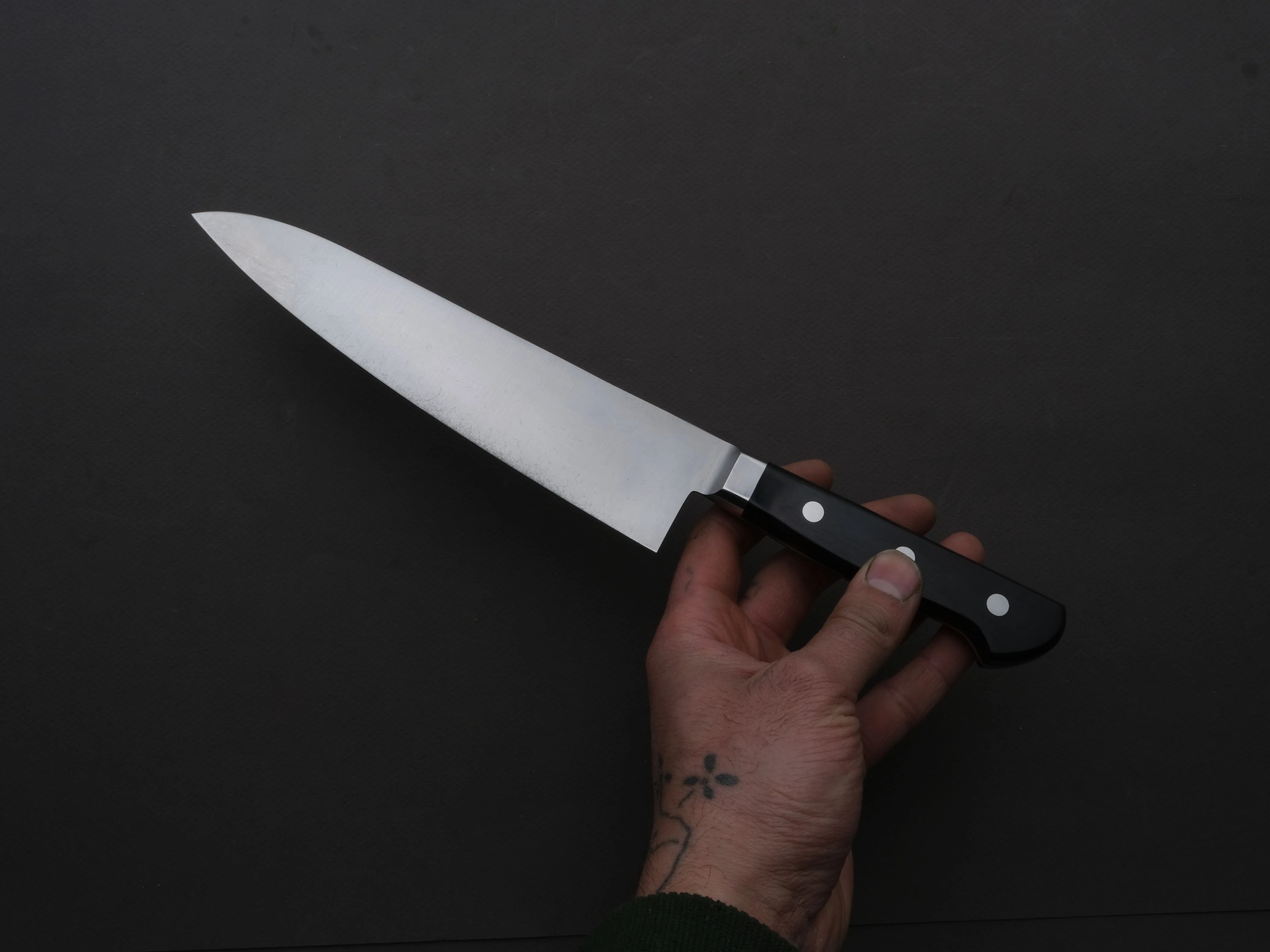 Hitohira - KH MV - Stainless - Gyuto - 195mm - Western Handle - Image 3