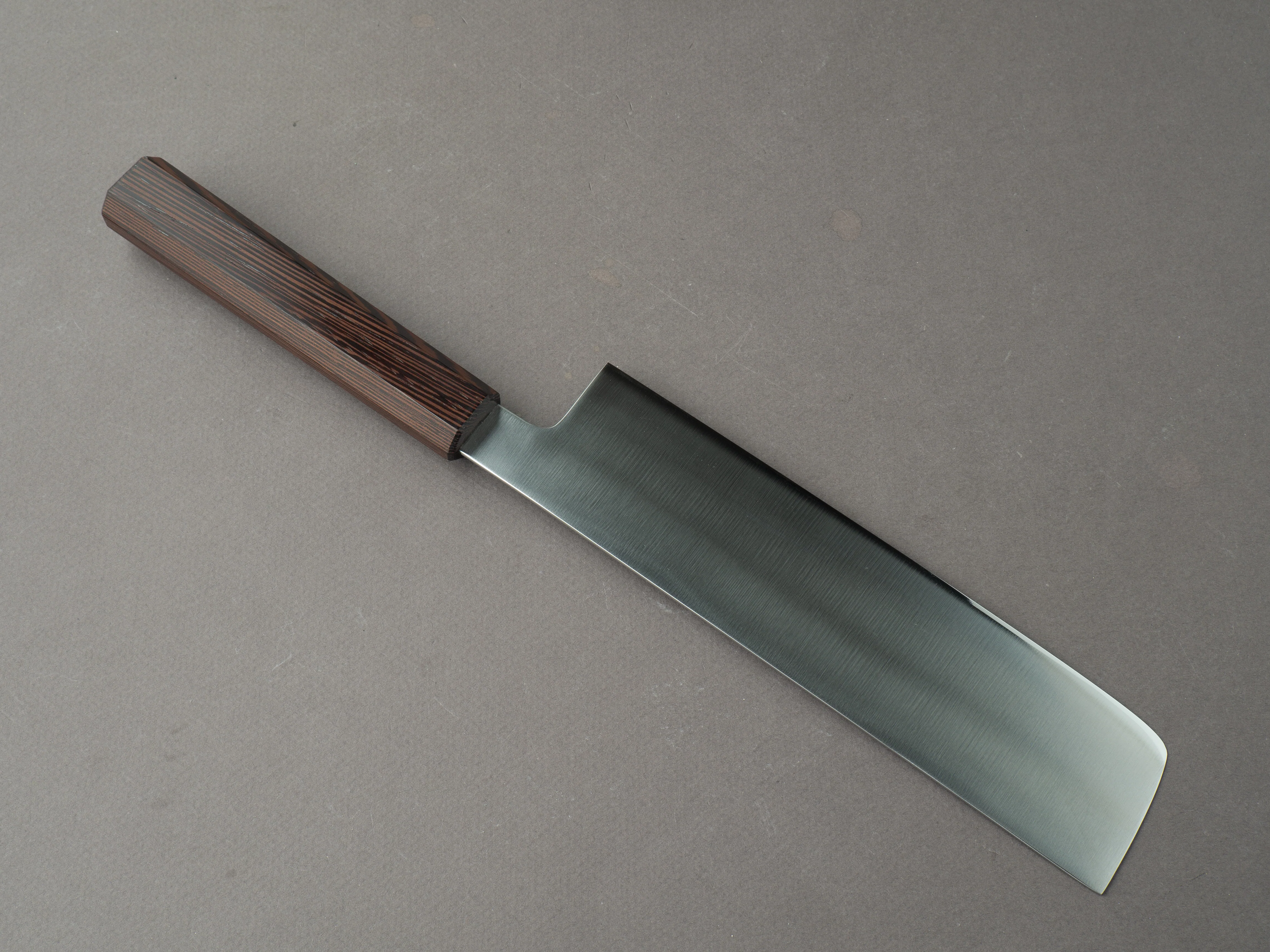 Hitohira - KH - Stainless - 180mm Nakiri - Wenge Handle - Image 2