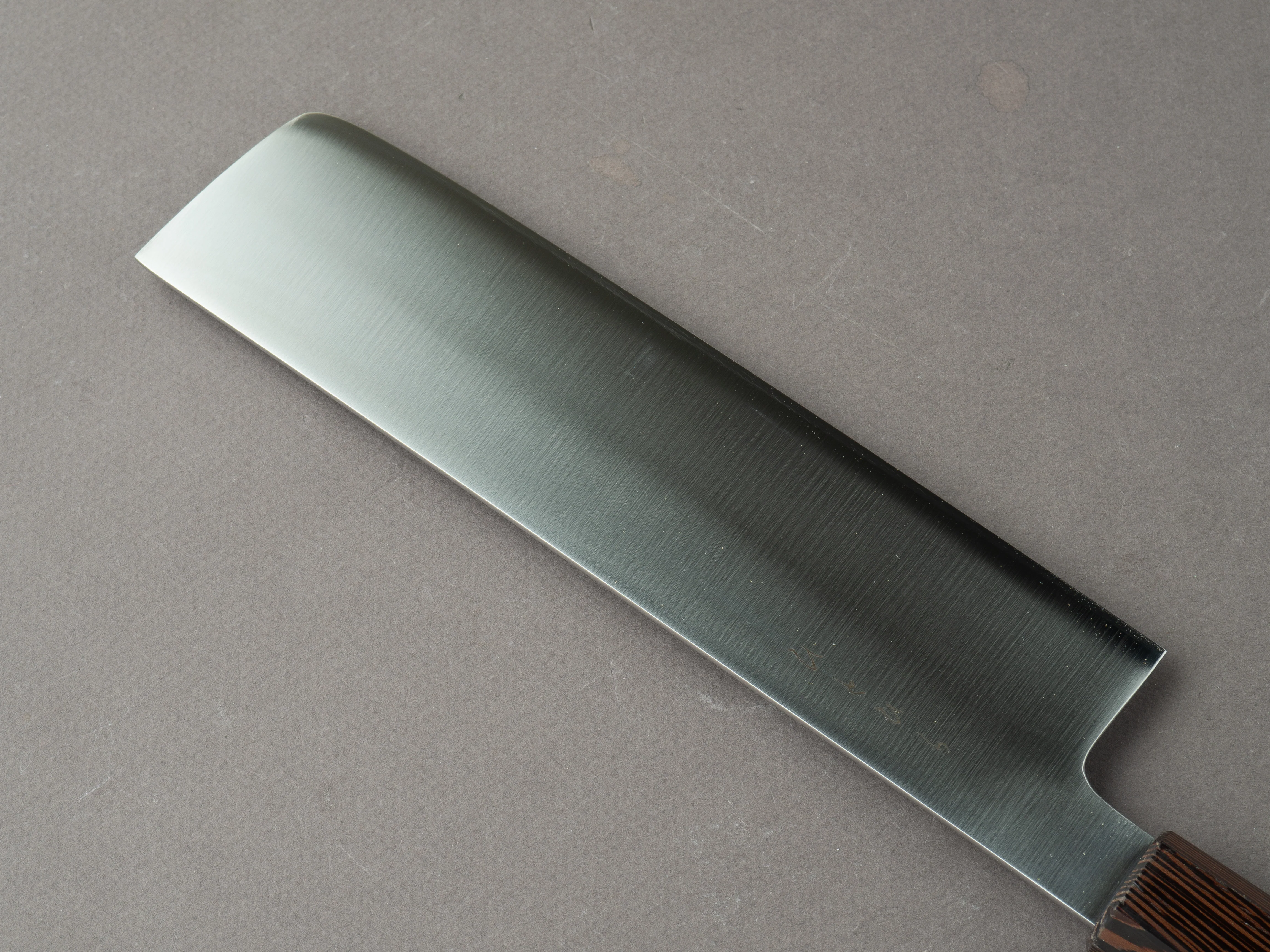 Hitohira - KH - Stainless - 180mm Nakiri - Wenge Handle - Image 4