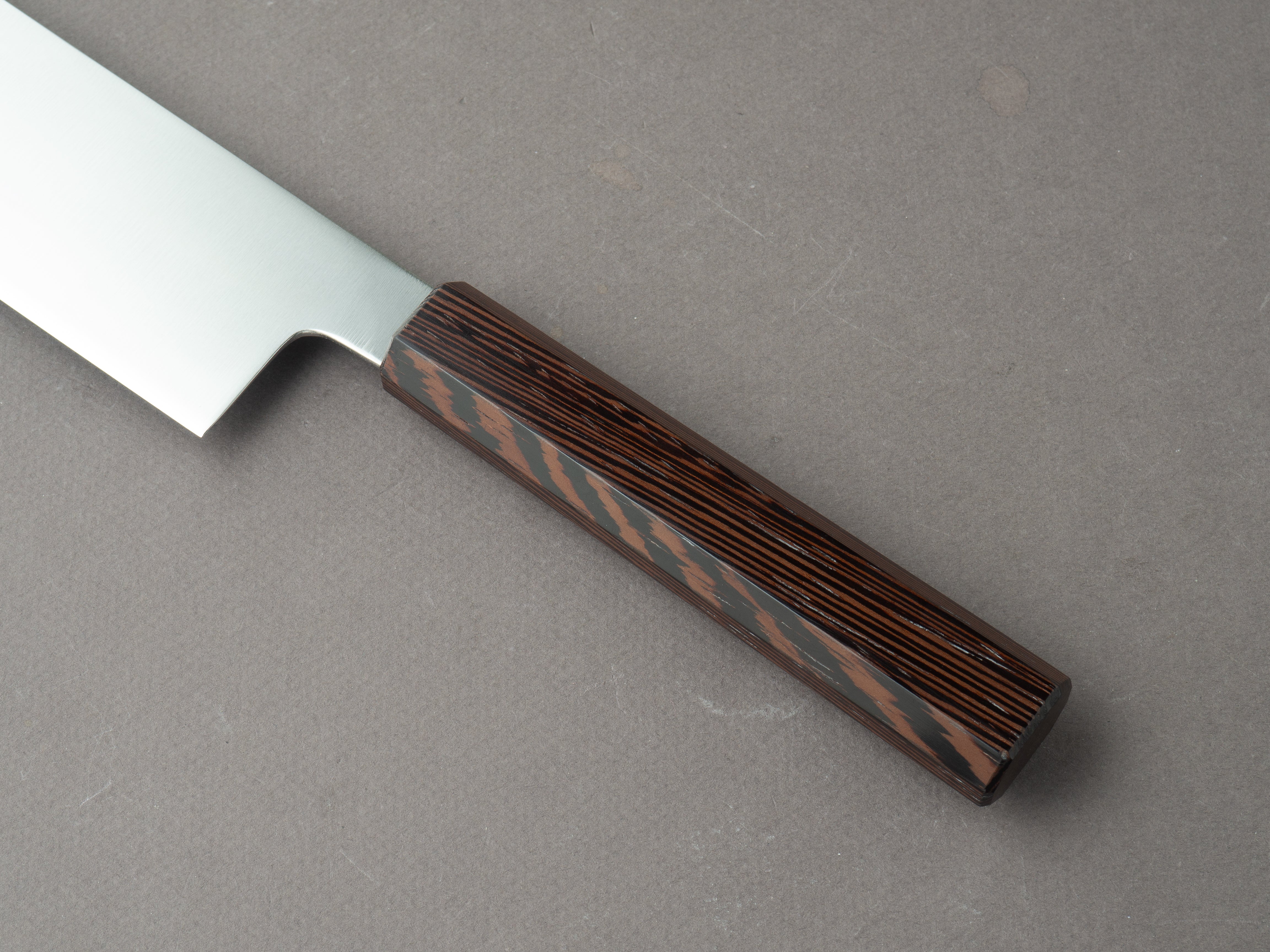 Hitohira - KH - Stainless - 180mm Nakiri - Wenge Handle - Image 5