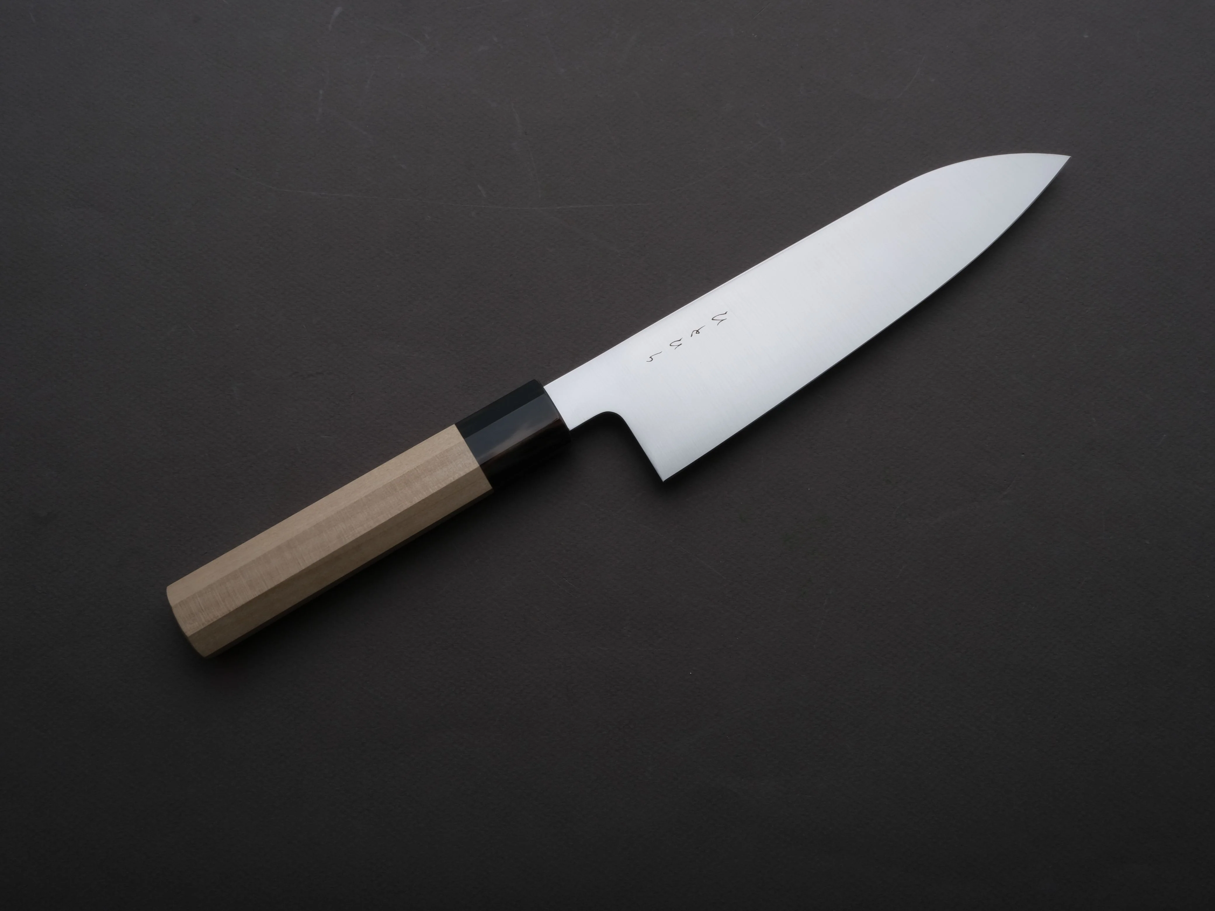 Hitohira - KH - Stainless - 180mm - Santoku - Ho Wood Handle