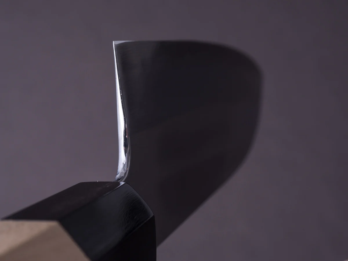 Hitohira - Kikuchiyo - Ren - White #2 - 180mm Santoku - Ho Wood Handle - Image 10