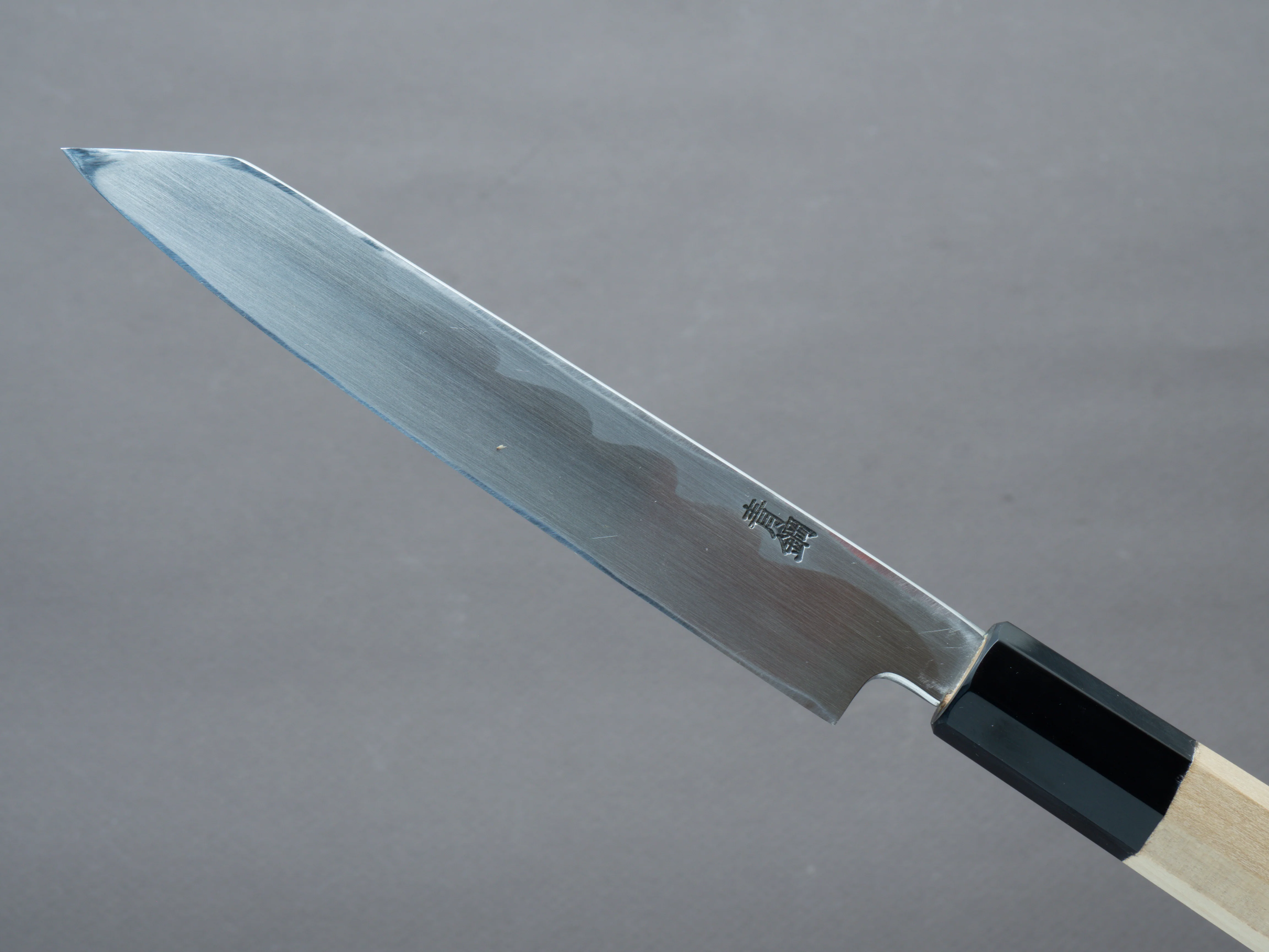 Hitohira - Kikuchiyo - Rikichi - Blue #2 - 150mm Kiritsuke Yanagiba - Ho Wood Handle - Image 3