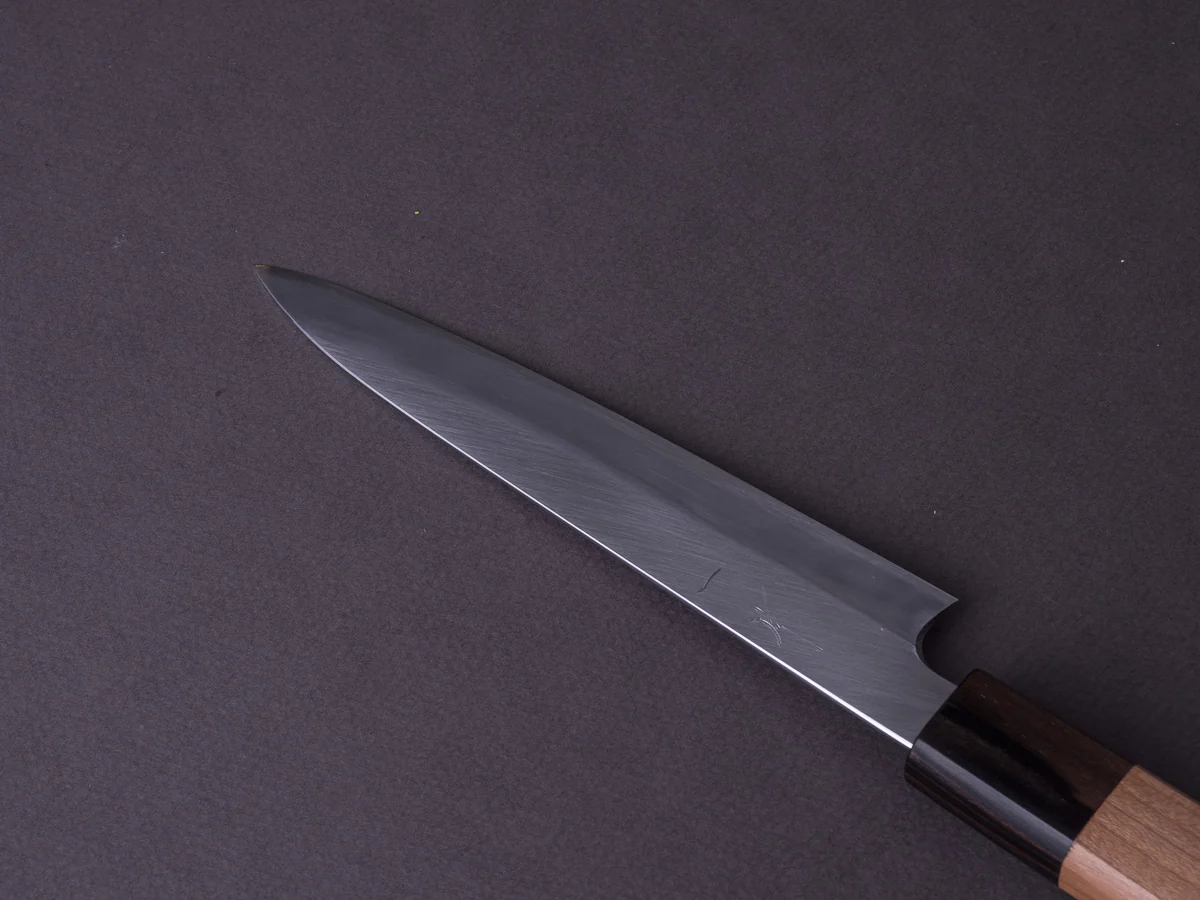 Hitohira - Kikuchiyo x Kyuzo - White #2 - Migaki - 150mm Petty - Cherry Handle - Image 5