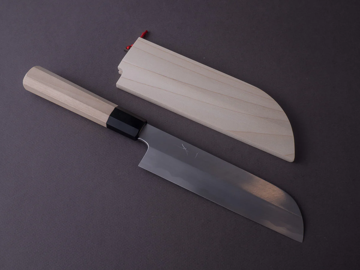 Hitohira - Kikuchiyo x Manzo - Blue #2 - 180mm Kamagata Usuba - Ho Wood Handle - Image 2