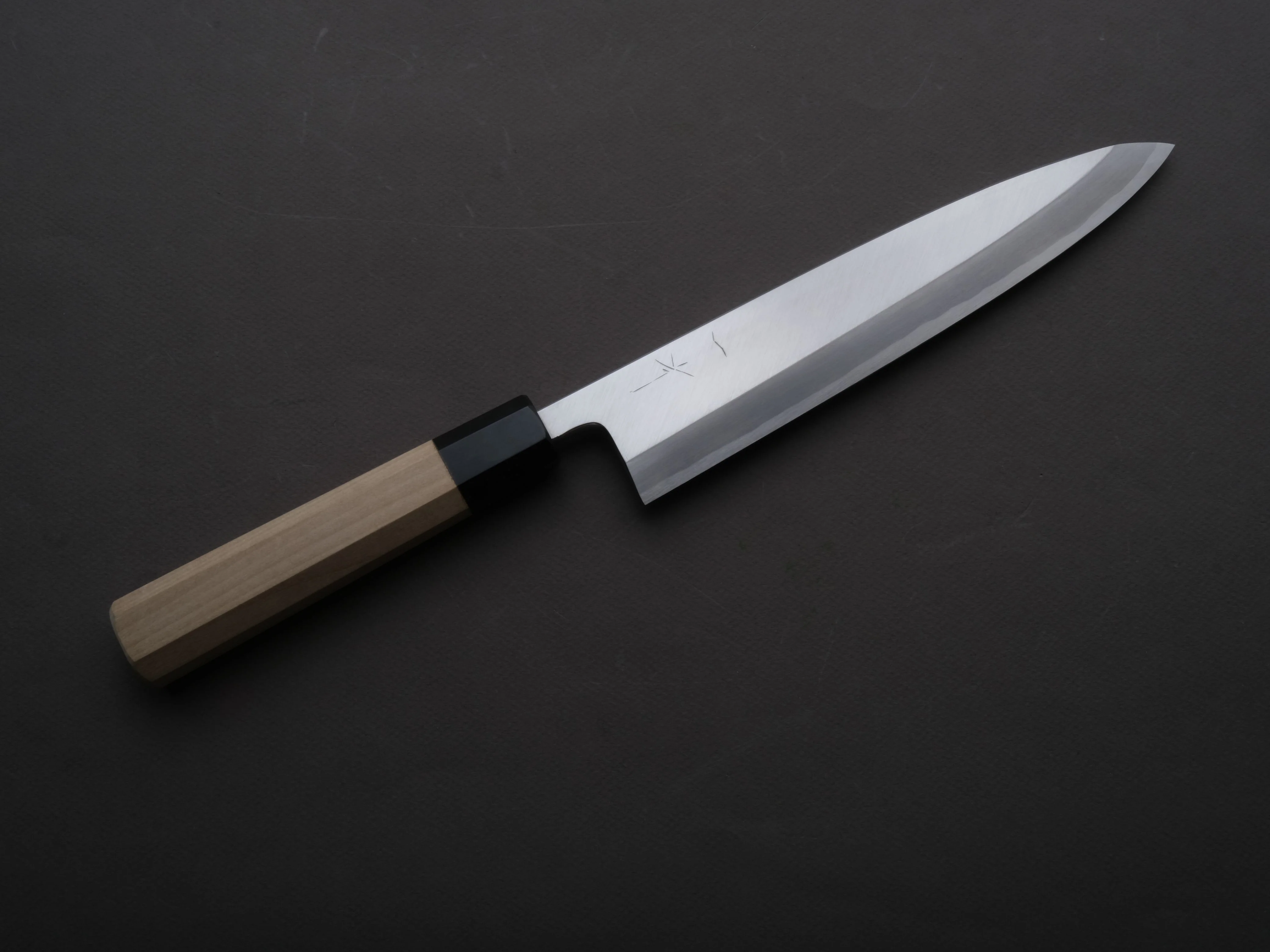 Hitohira - Kikuchiyo x Manzo - Blue #2 - Mioroshi Deba - 210mm - Magnolia Handle - Saya