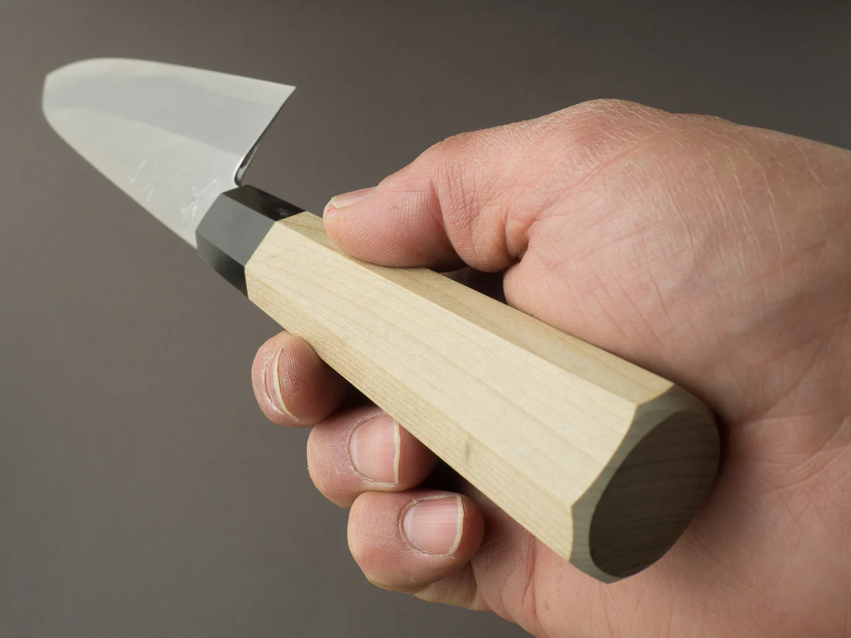 Hitohira - Kikuchiyo x Ren - Blue #2 - 210mm Gyuto - Ho Handle - Image 9