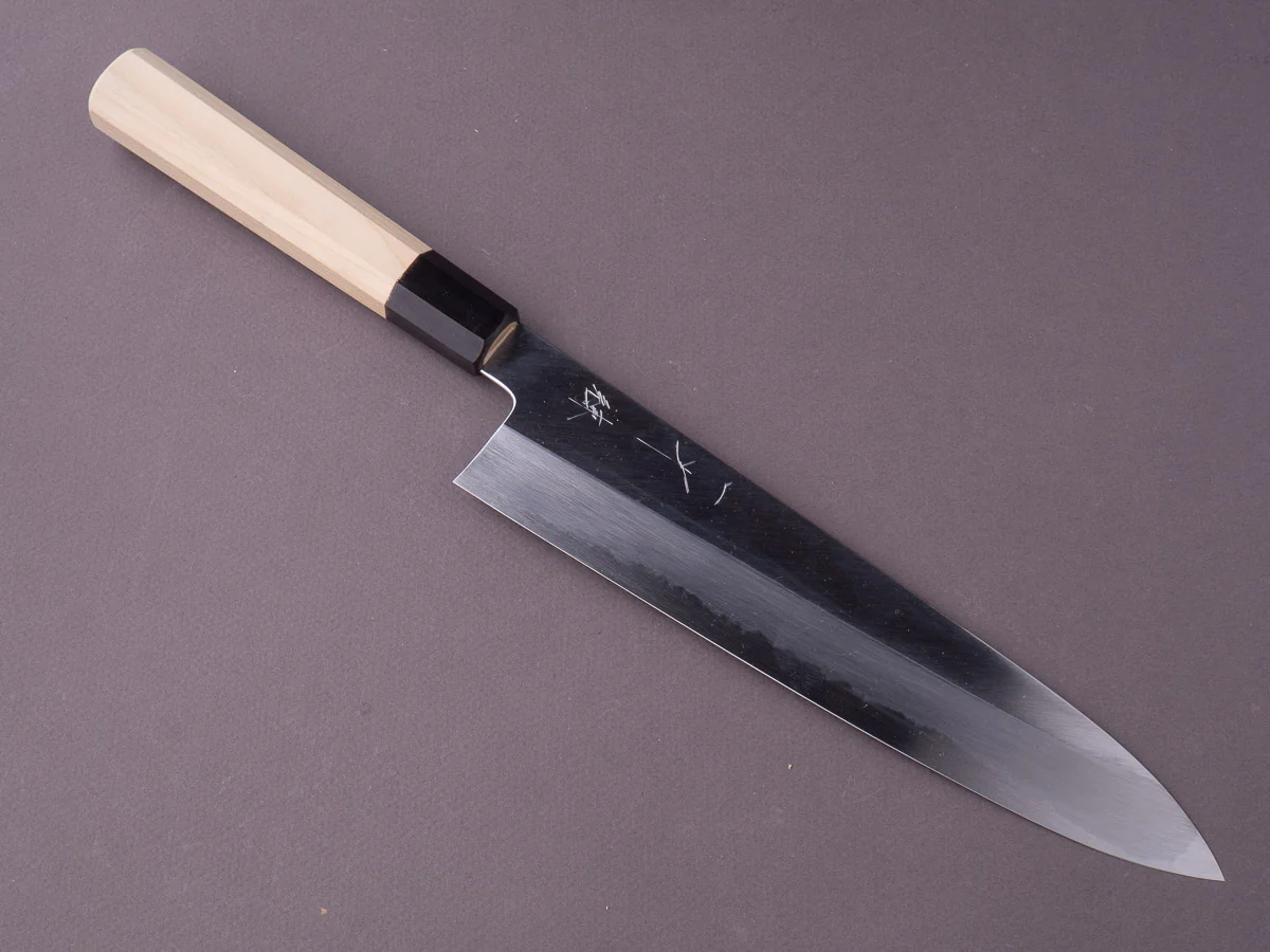 Hitohira - Kikuchiyo x Ren - Blue #2 - 240mm Gyuto - Magnolia Handle