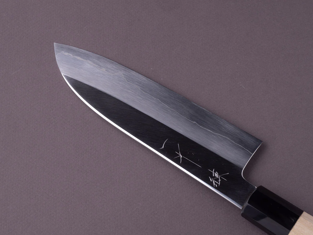 Hitohira - Kikuchiyo x Ren - Silver #3 - 180mm Santoku - Ho Wood - Image 3