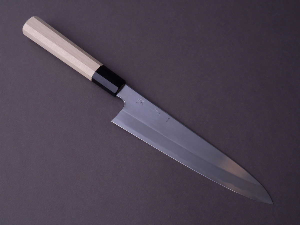 Hitohira - Kikuchiyo x Ren - White #2 - 210mm Gyuto - Ho Wood Handle