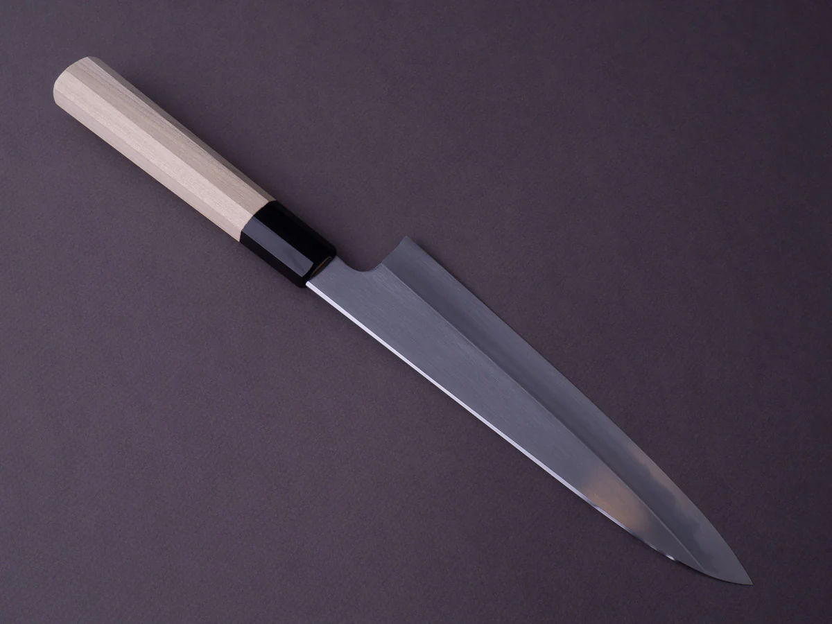 Hitohira - Kikuchiyo x Ren - White #2 - 210mm Gyuto - Ho Wood Handle - Image 2