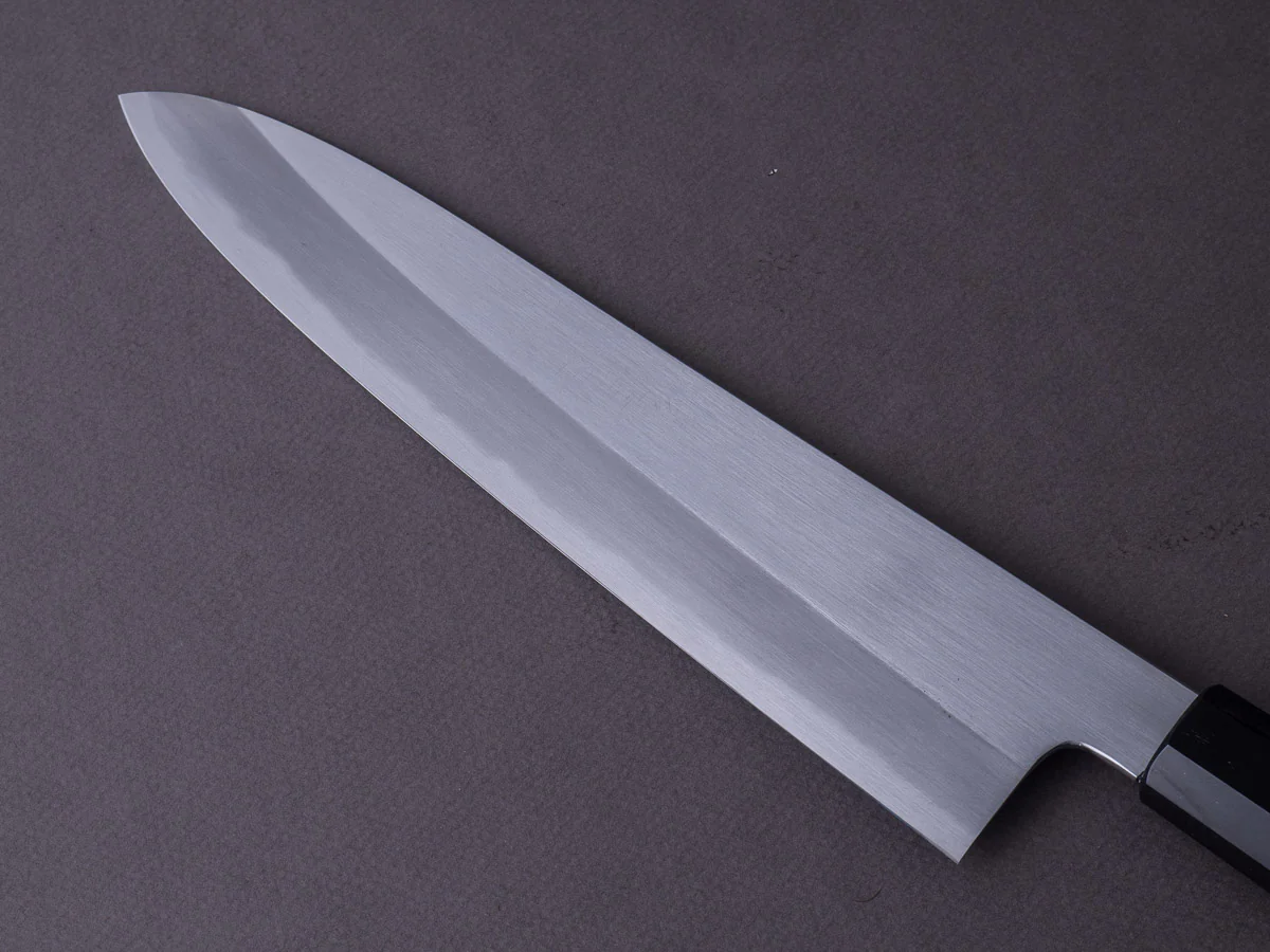 Hitohira - Kikuchiyo x Ren - White #2 - 240mm Gyuto - Ho Handle - Image 4
