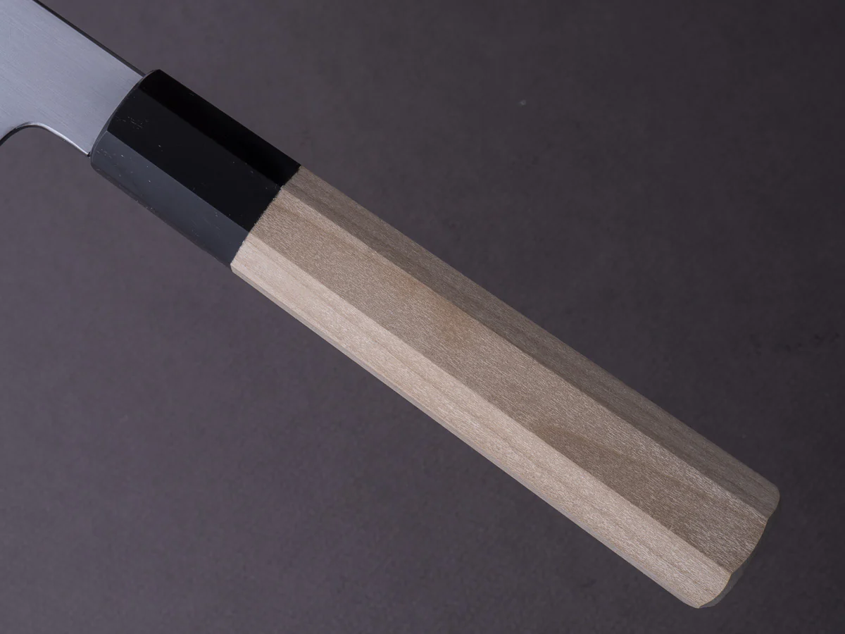 Hitohira - Kikuchiyo x Ren - White #2 - 240mm Gyuto - Ho Handle - Image 5