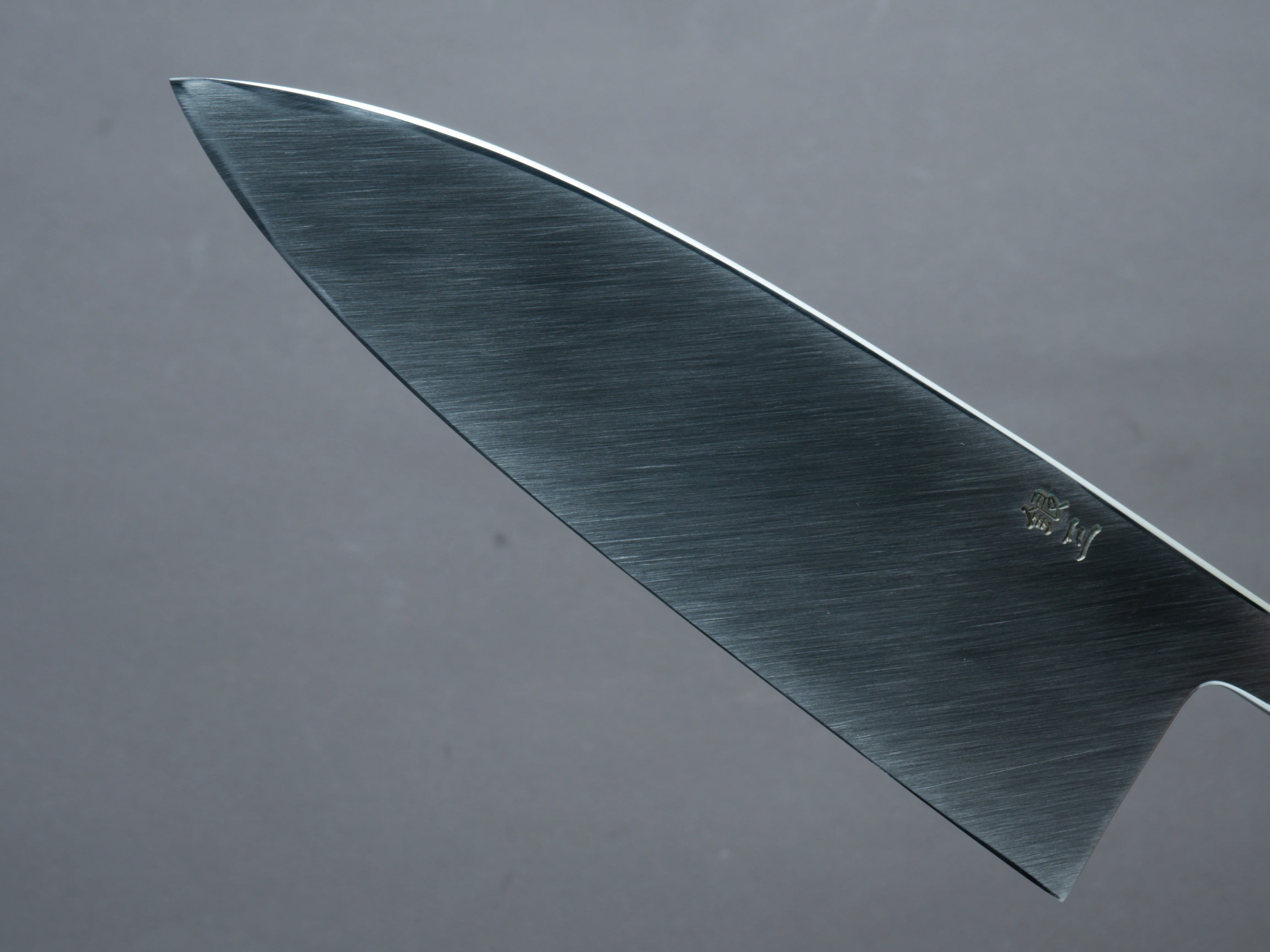 Hitohira - Kikuchiyo x Rikichi - Silver #3 - 165mm - Deba - Ho Wood Handle (Saya) - Image 4