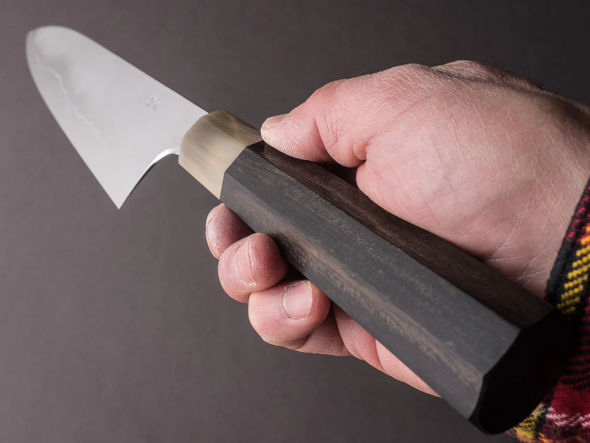 Hitohira - Kikuchiyo x Yohei - Ginsan Kasumi - 270mm Gyuto - Ebony Handle - Image 9