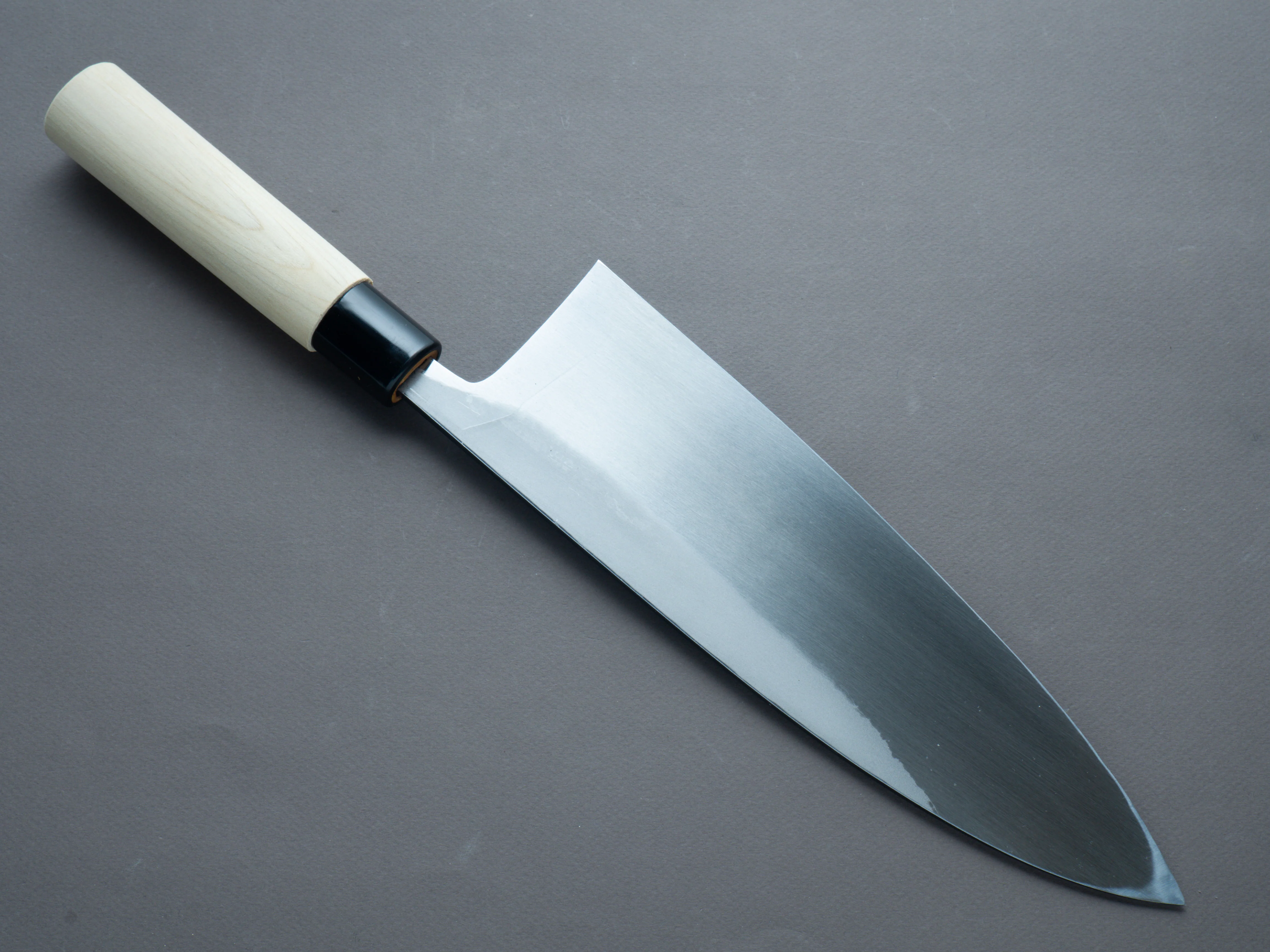 Hitohira - Kurouchi - White #2 - Shakekiri 270mm - Poplar Handle - Image 2