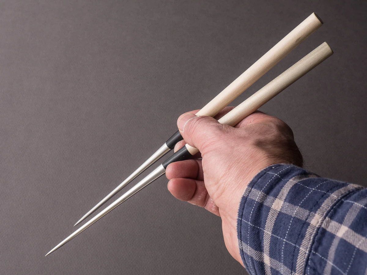 Hitohira - Moribashi Chopsticks - 120mm Round Ho Wood - Image 4