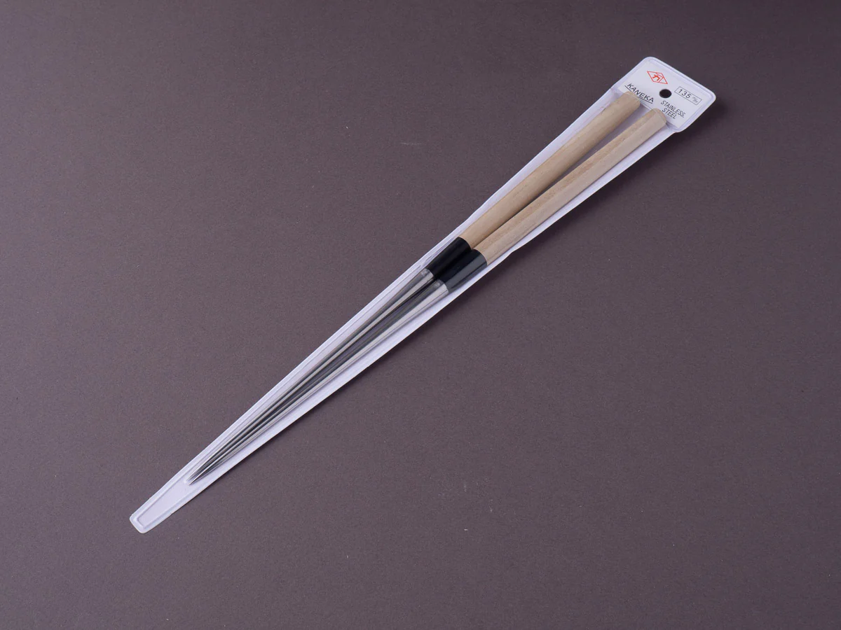 Hitohira - Moribashi Plating Chopsticks - 135mm - Round Ho Wood - Image 3