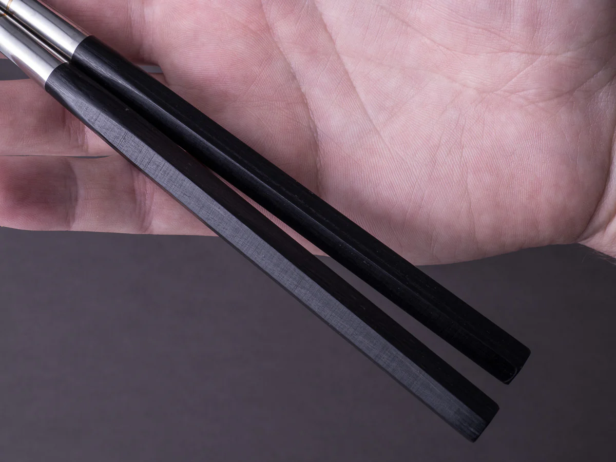 Hitohira - Moribashi Chopsticks - 210mm - Pakka Hexagonal - Image 5