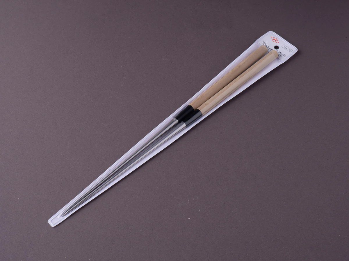 Hitohira - Moribashi Plating Chopsticks - 150mm - Round Ho Wood - Image 3