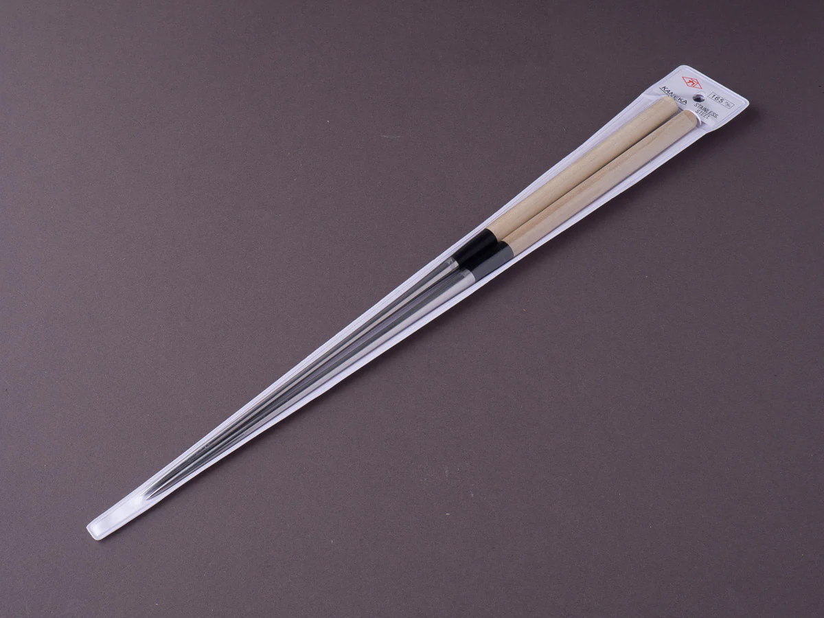 Hitohira - Moribashi Plating Chopsticks - 165mm - Round Ho Wood - Image 3