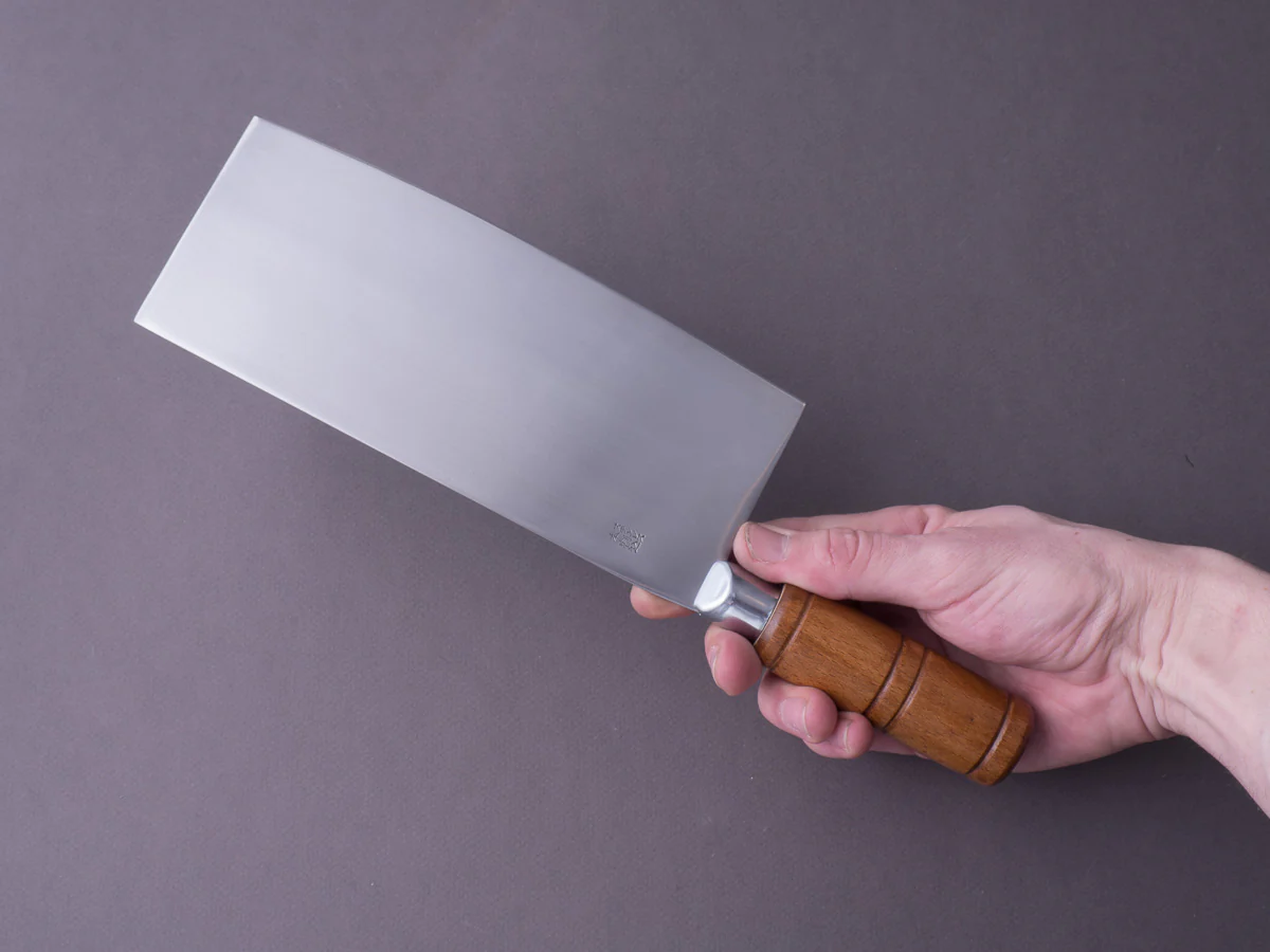 Hitohira - Stainless Clad - 200mm Chinese Cleaver - Beechwood Handle - Image 8