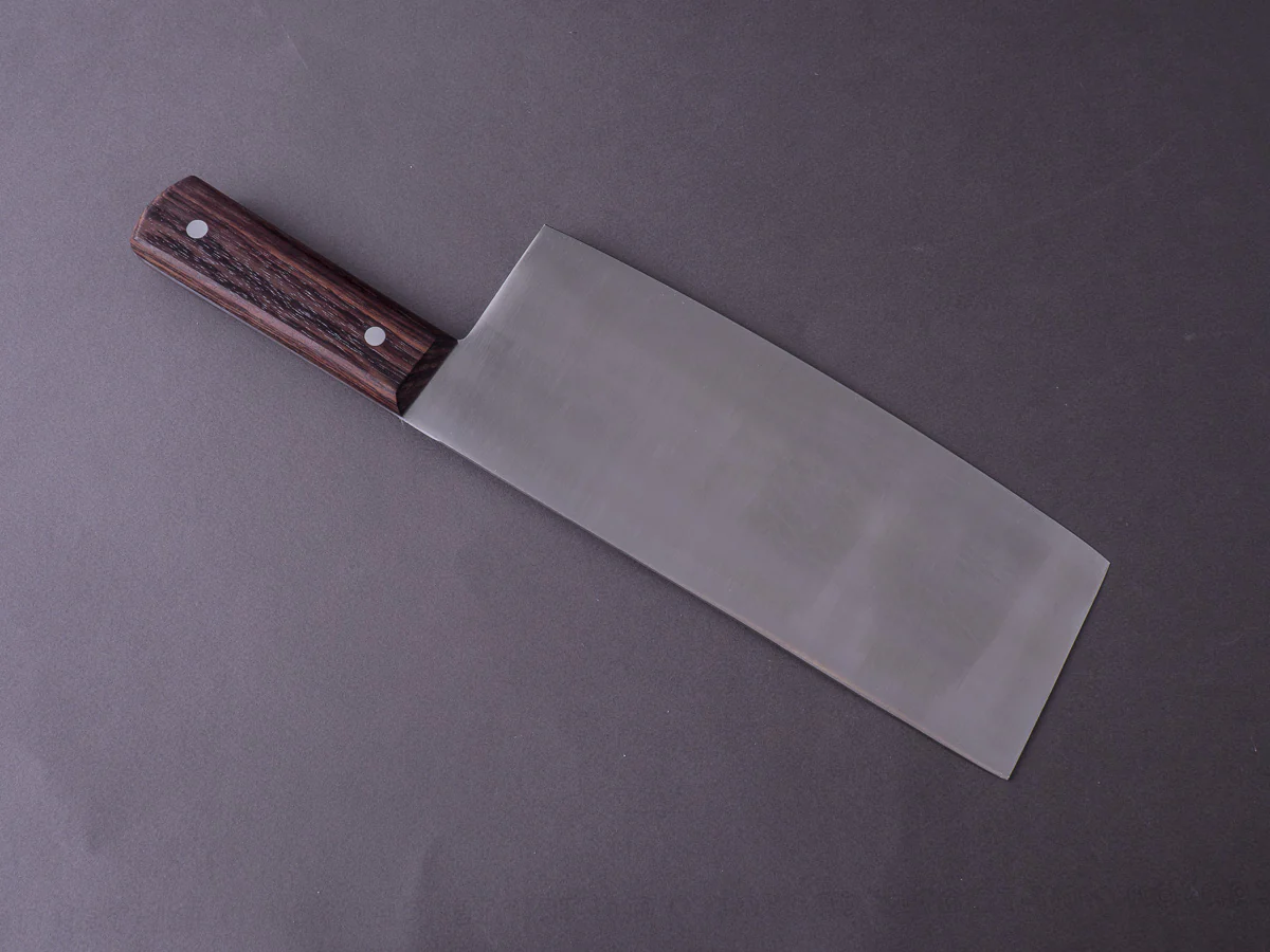 Hitohira - Nihonko - SK Carbon - 220mm Chinese Cleaver - Ebony Handle - Image 3