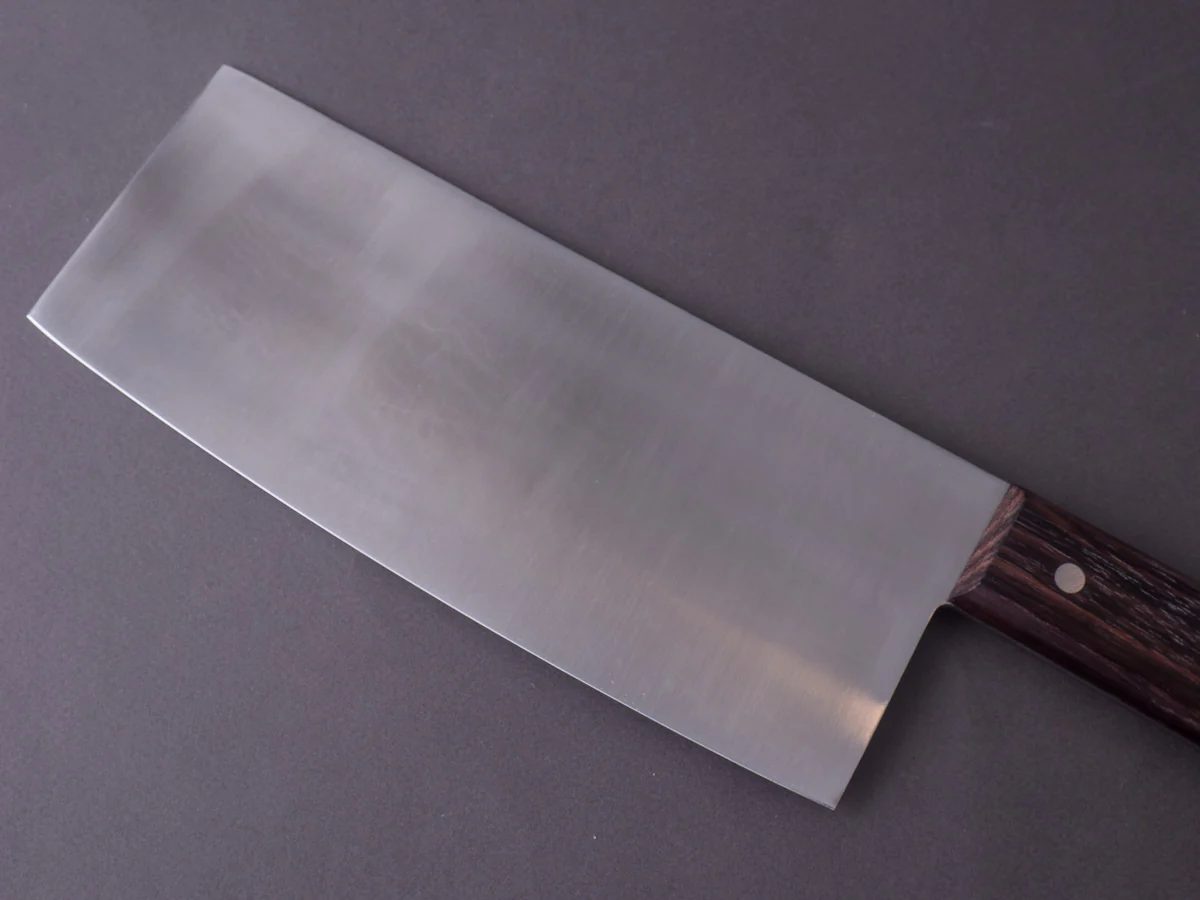 Hitohira - Nihonko - SK Carbon - 220mm Chinese Cleaver - Ebony Handle - Image 5
