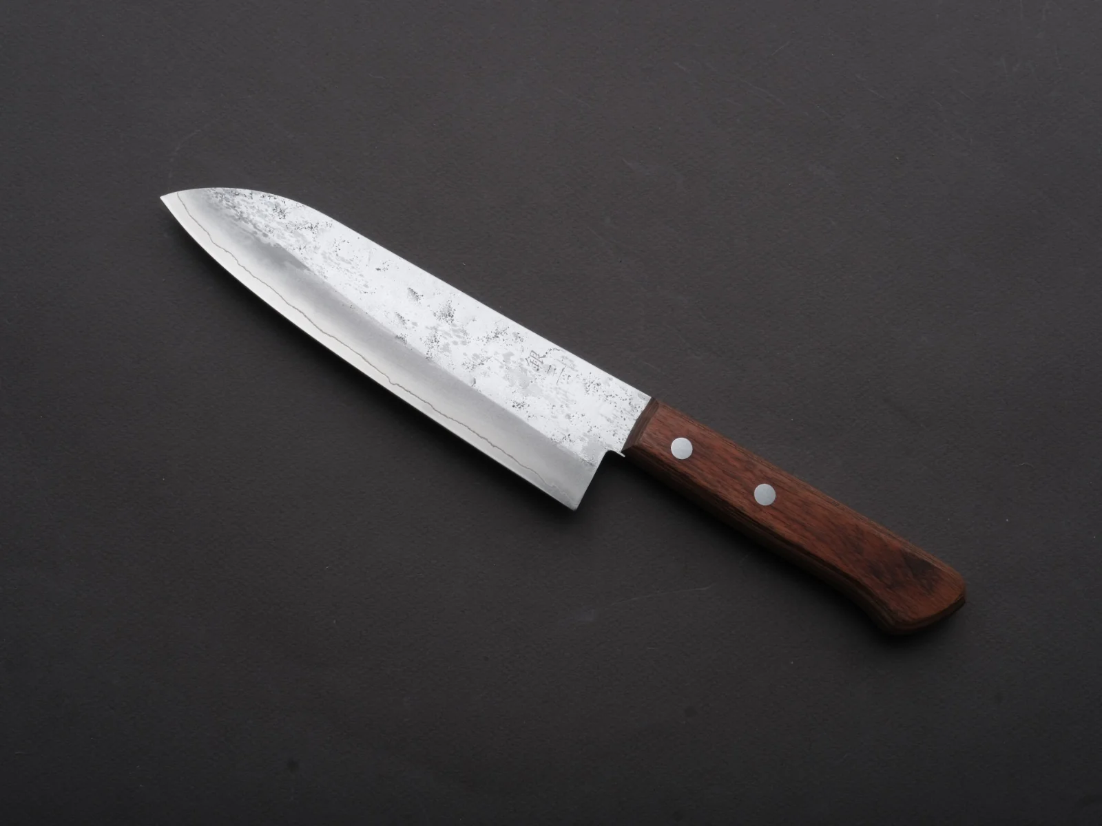 Hitohira - S3 - Nashiji - Santoku - 165mm - Pakka Handle (No Bolster) - Image 2