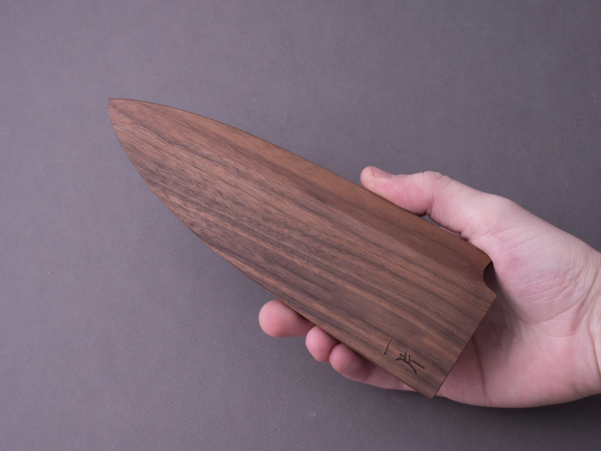 Hitohira - Walnut Saya - 180mm Deba - Image 2