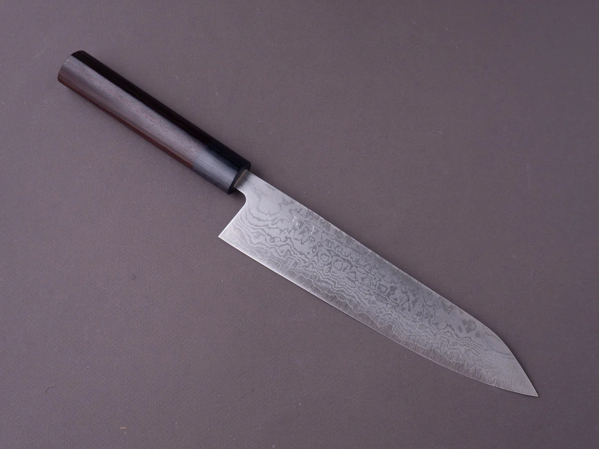 Hitohira - Setsu Forged - VG10 - Damascus - 210mm - Gyuto - Rosewood Handle